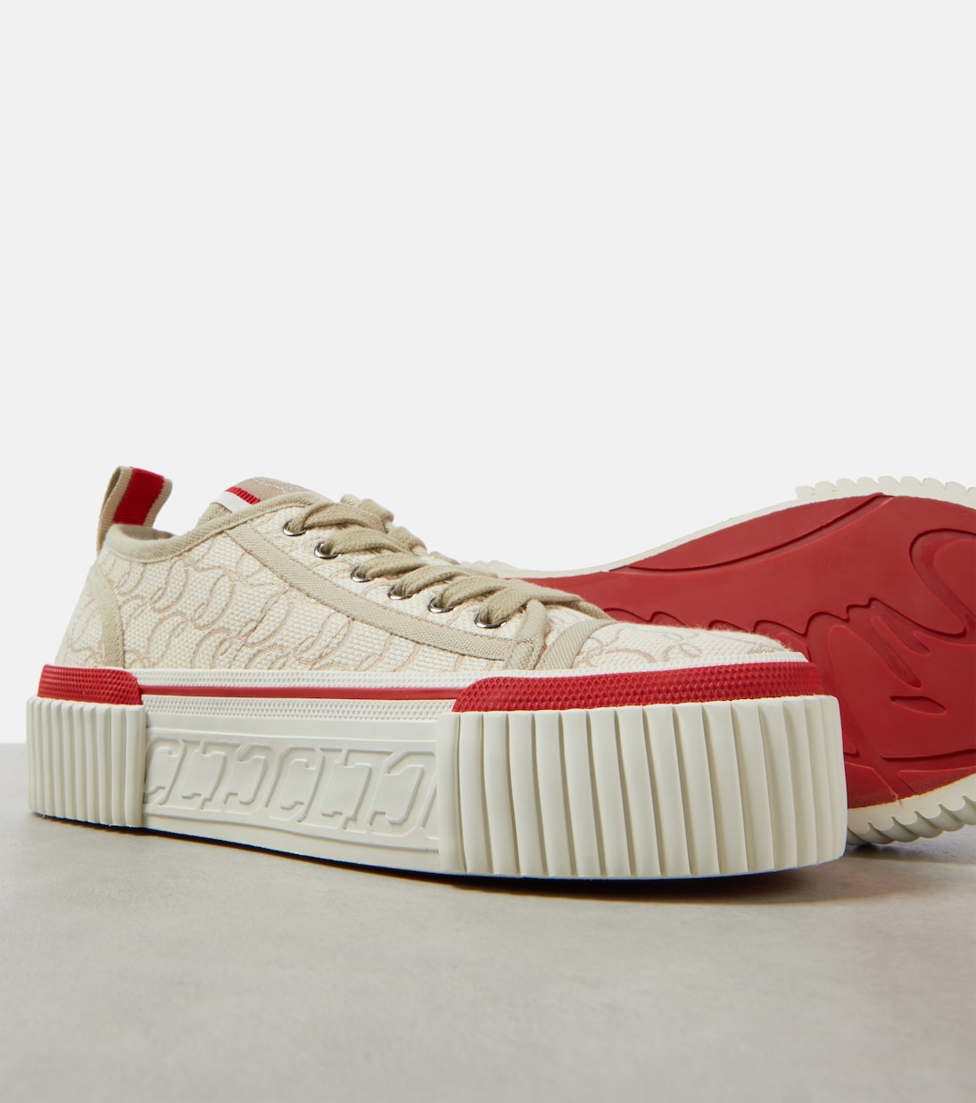 Super Pedro CL platform sneakers | Christian Louboutin