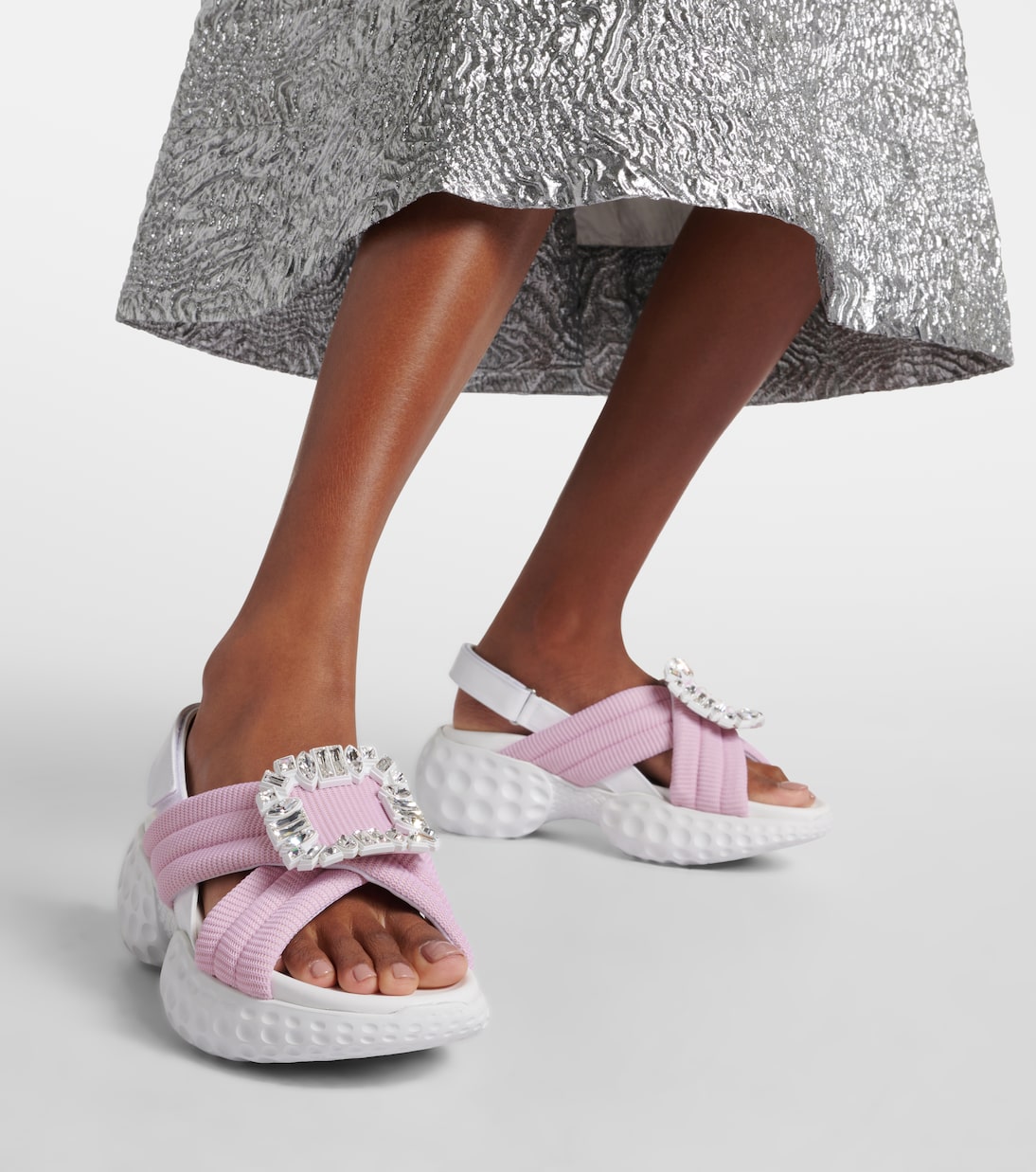 Verzierte Sandalen Viv' Run Light | Roger Vivier