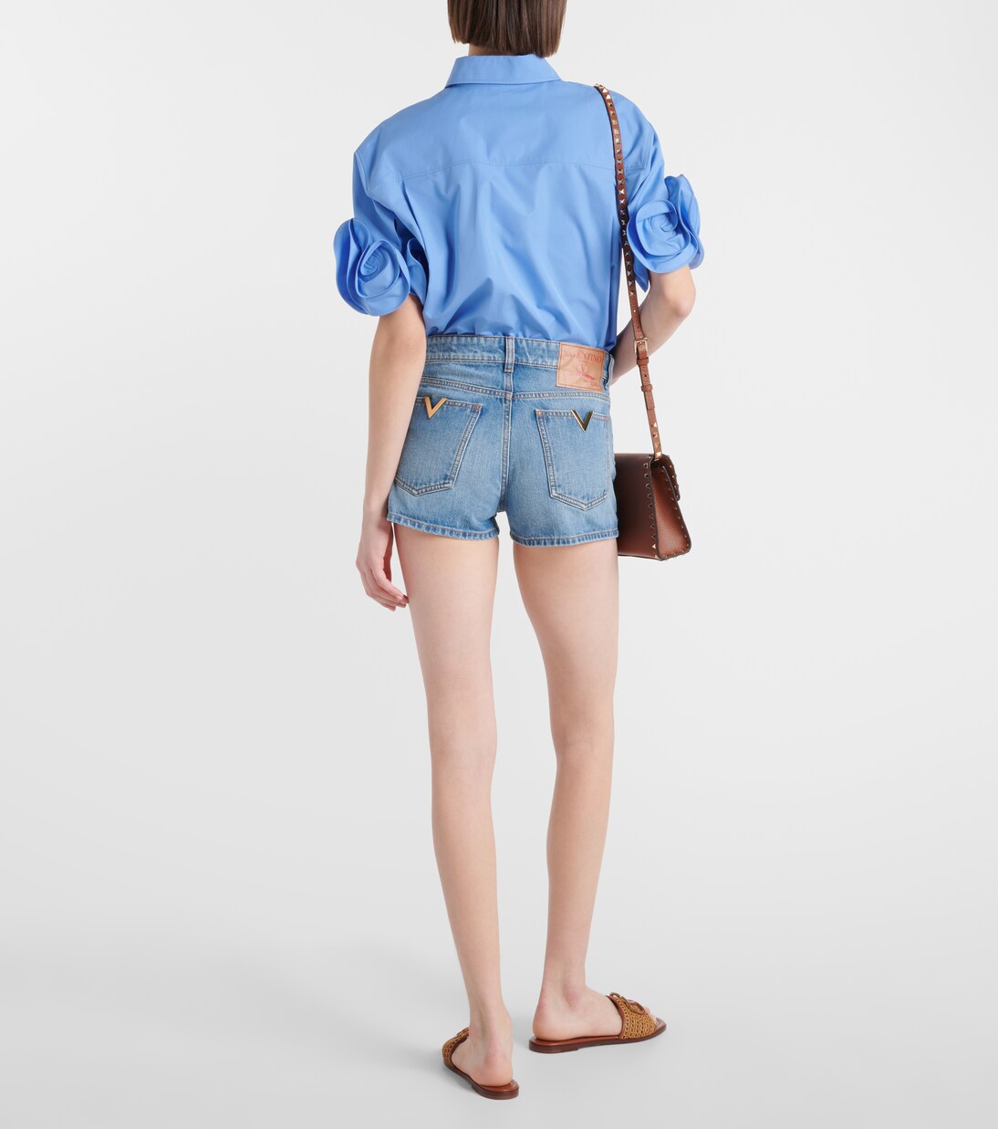 Denim shorts | Valentino