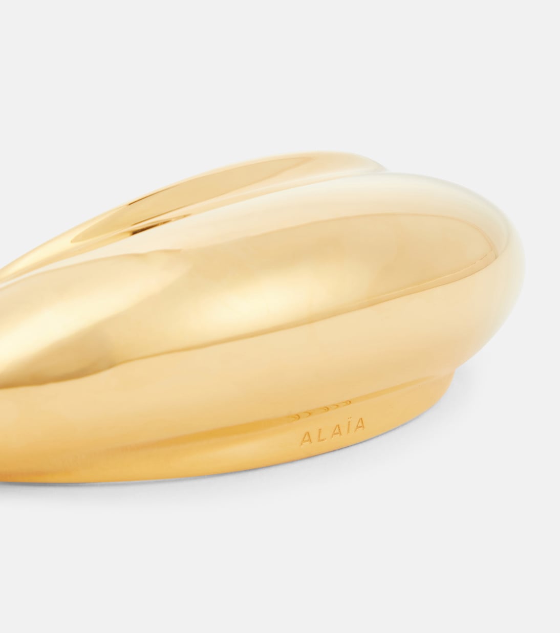 Barrette métallisée | Alaïa