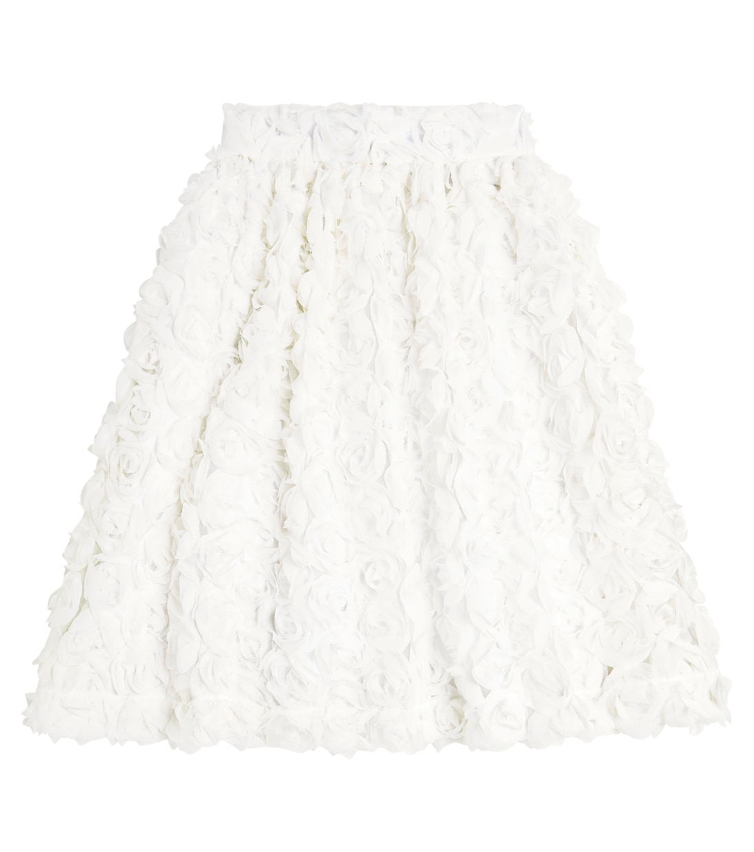 Gonna in tulle con applicazioni floreali | Caroline Bosmans