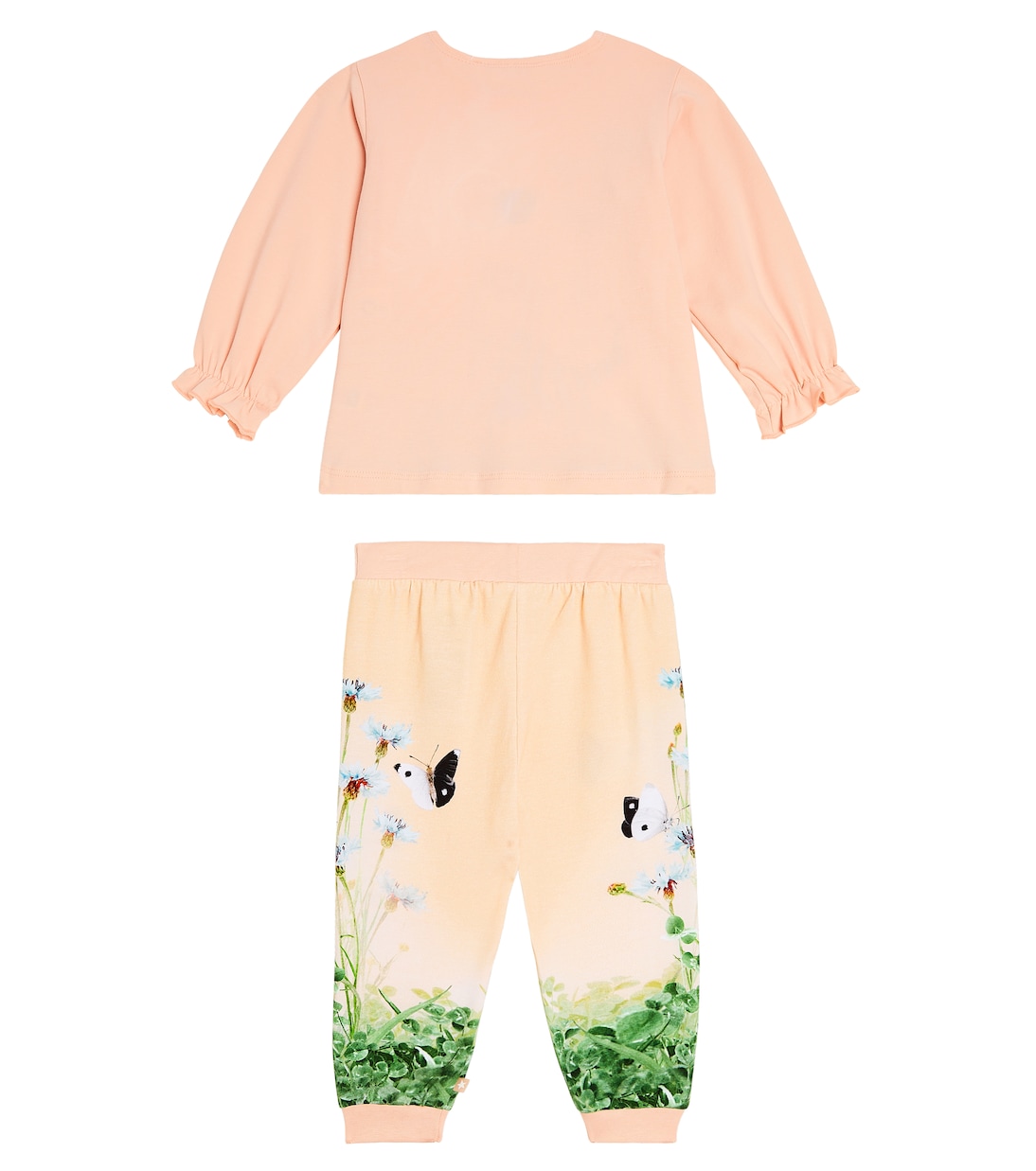 Baby Elina T-shirt and Susanne pants set | Molo