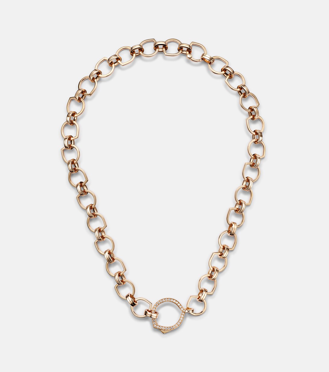 Antifer 18kt rose gold necklace with diamonds | Repossi