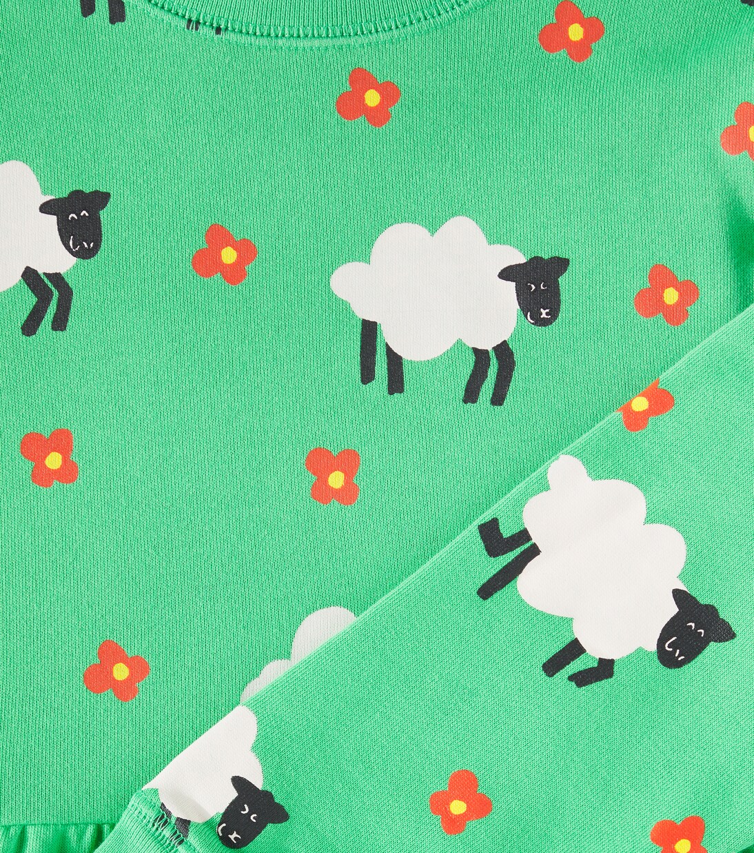 Robe imprimée en coton | Stella McCartney Kids