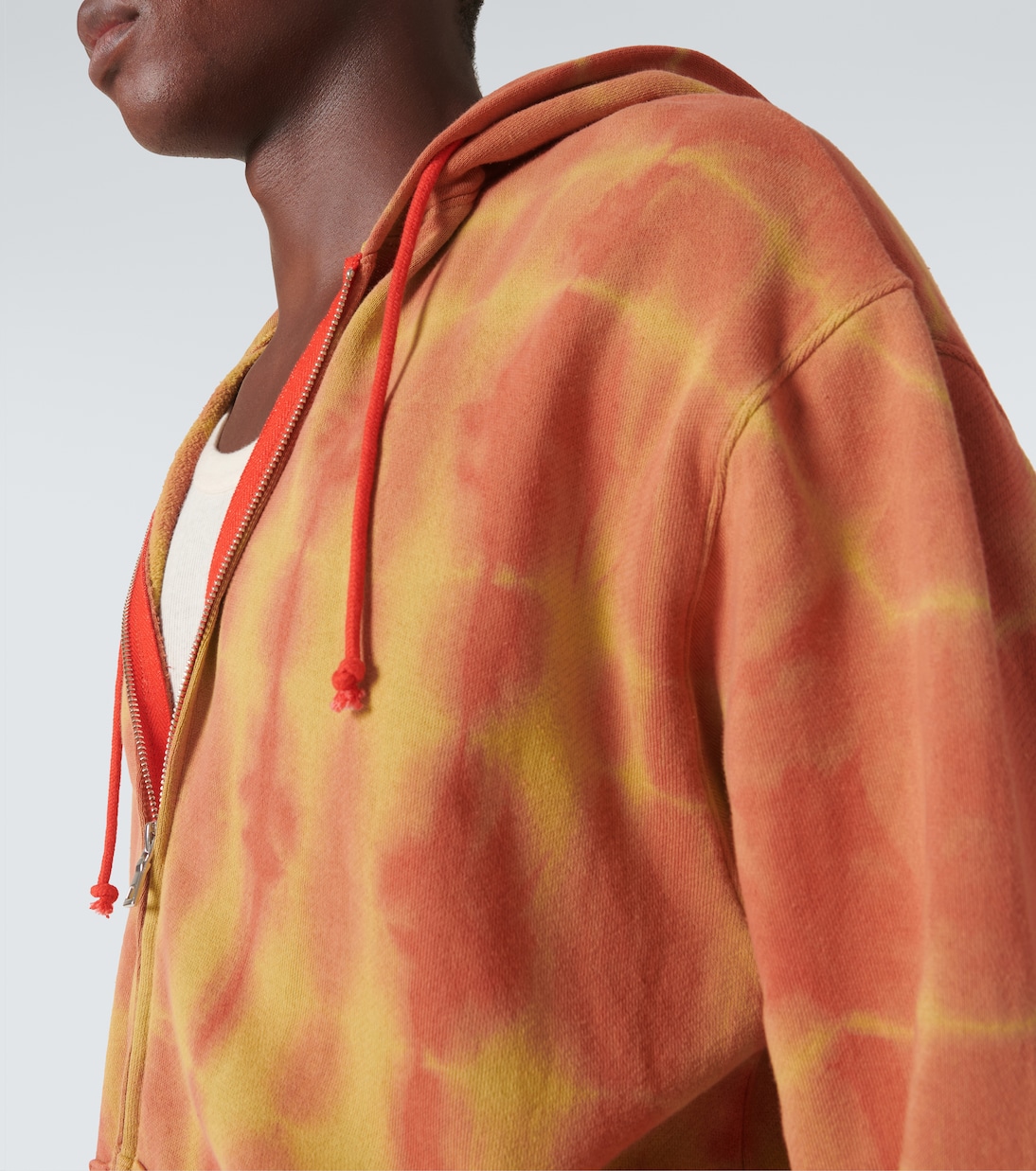 Daily Zuzu cotton and cashmere zip-up hoodie | The Elder Statesman