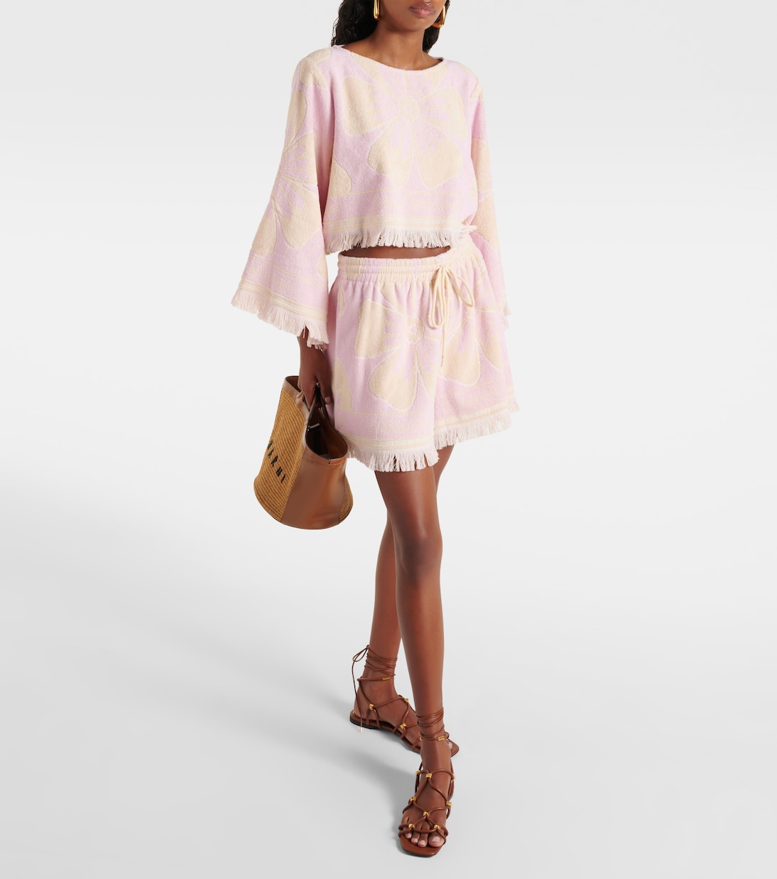 Cropped-Top Pop aus Frottee | Zimmermann