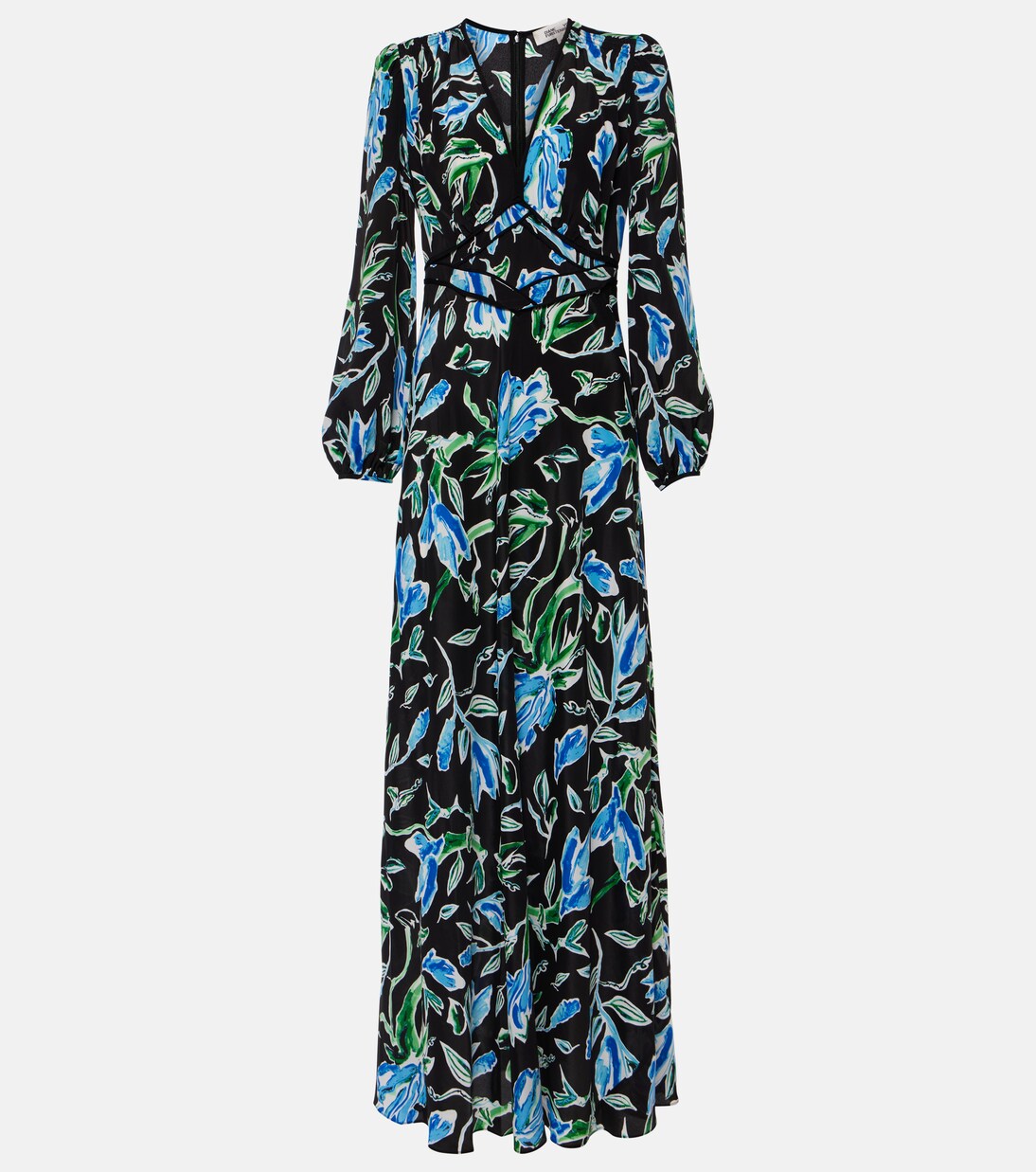 Robe longue Seline à fleurs | Diane von Furstenberg