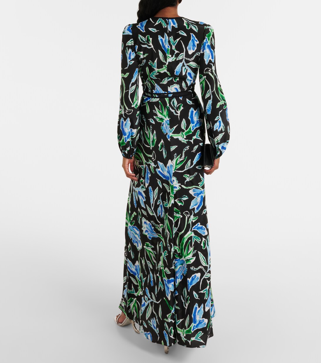 Robe longue Seline à fleurs | Diane von Furstenberg