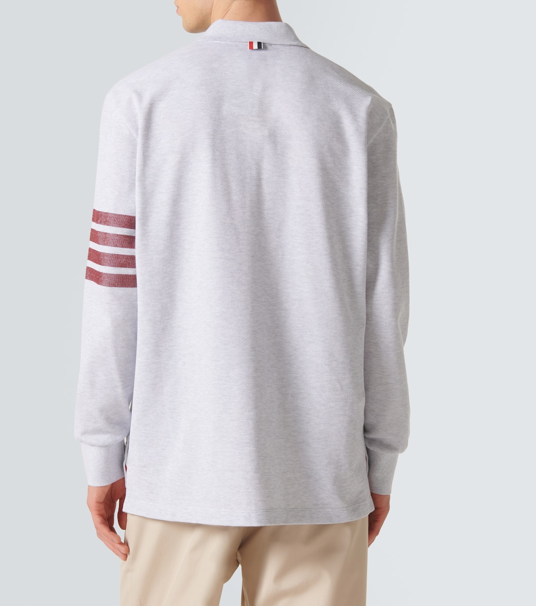 Polo 4-Bar de algodón | Thom Browne