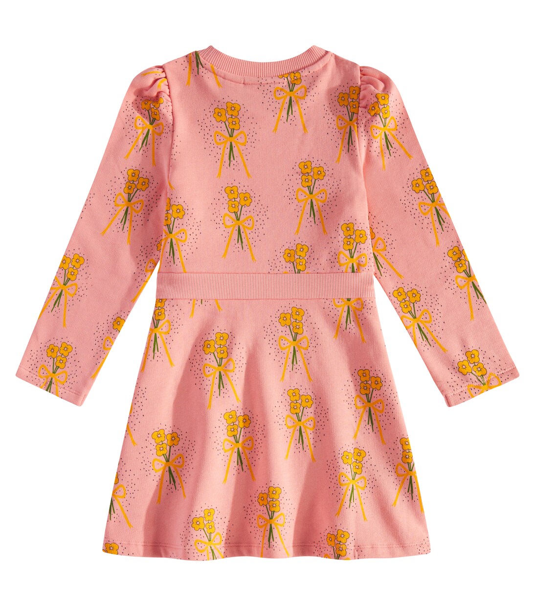Robe Winter Flowers en coton | Mini Rodini