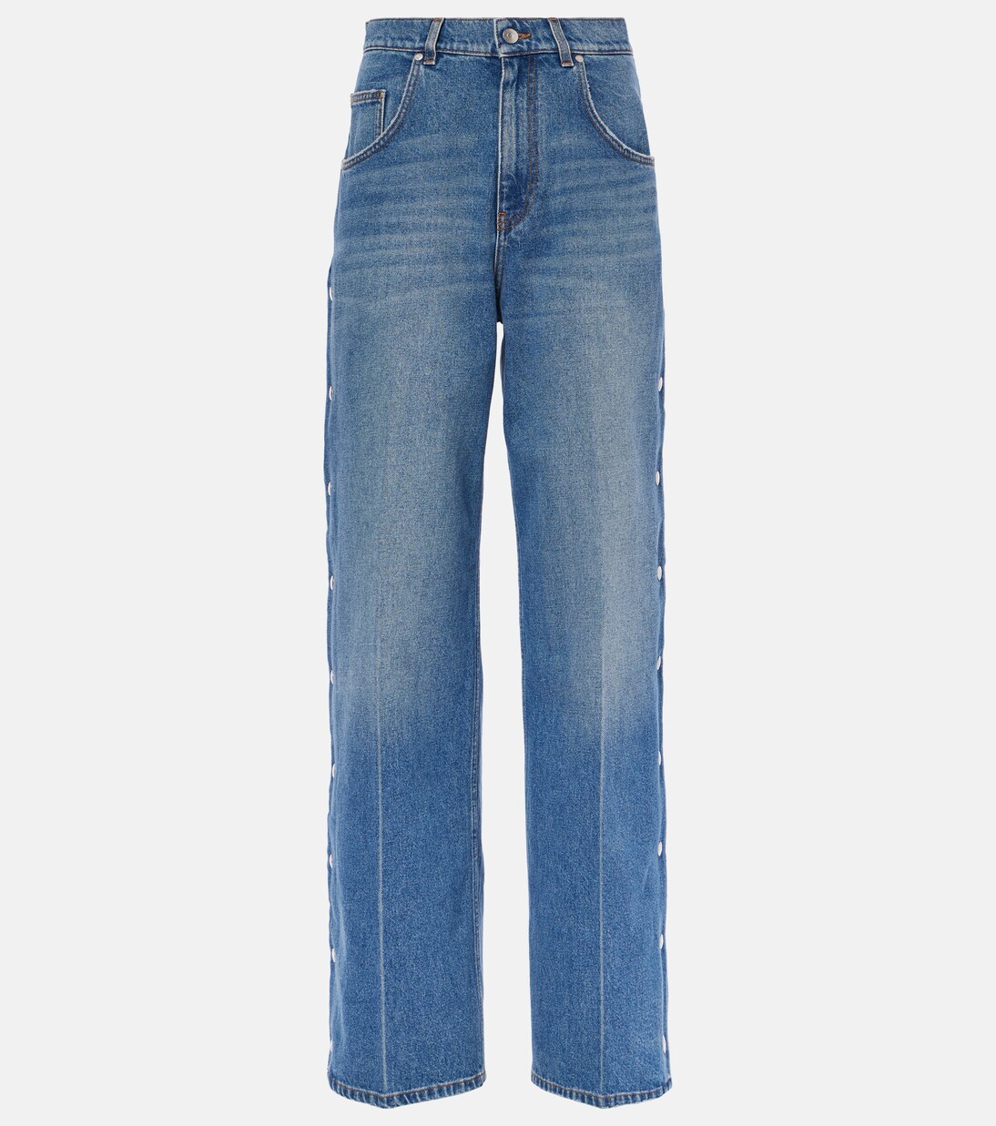 Jeans bootcut de tiro medio | Stella McCartney