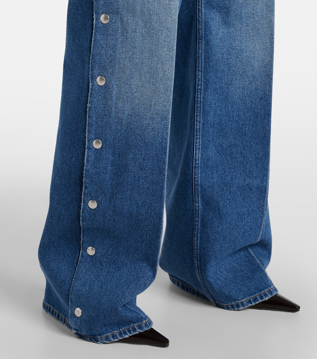 Jeans bootcut de tiro medio | Stella McCartney