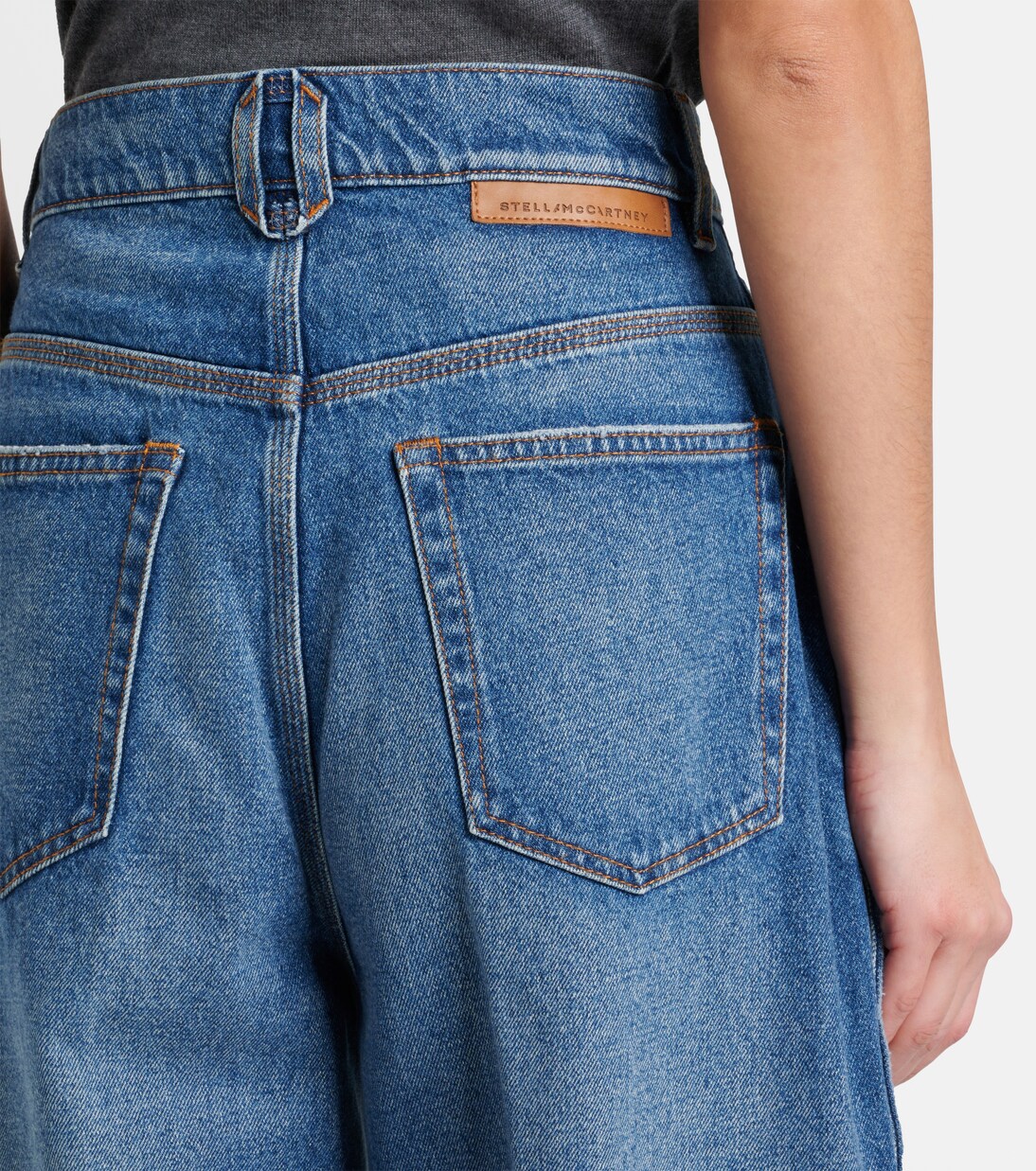 Jeans bootcut de tiro medio | Stella McCartney