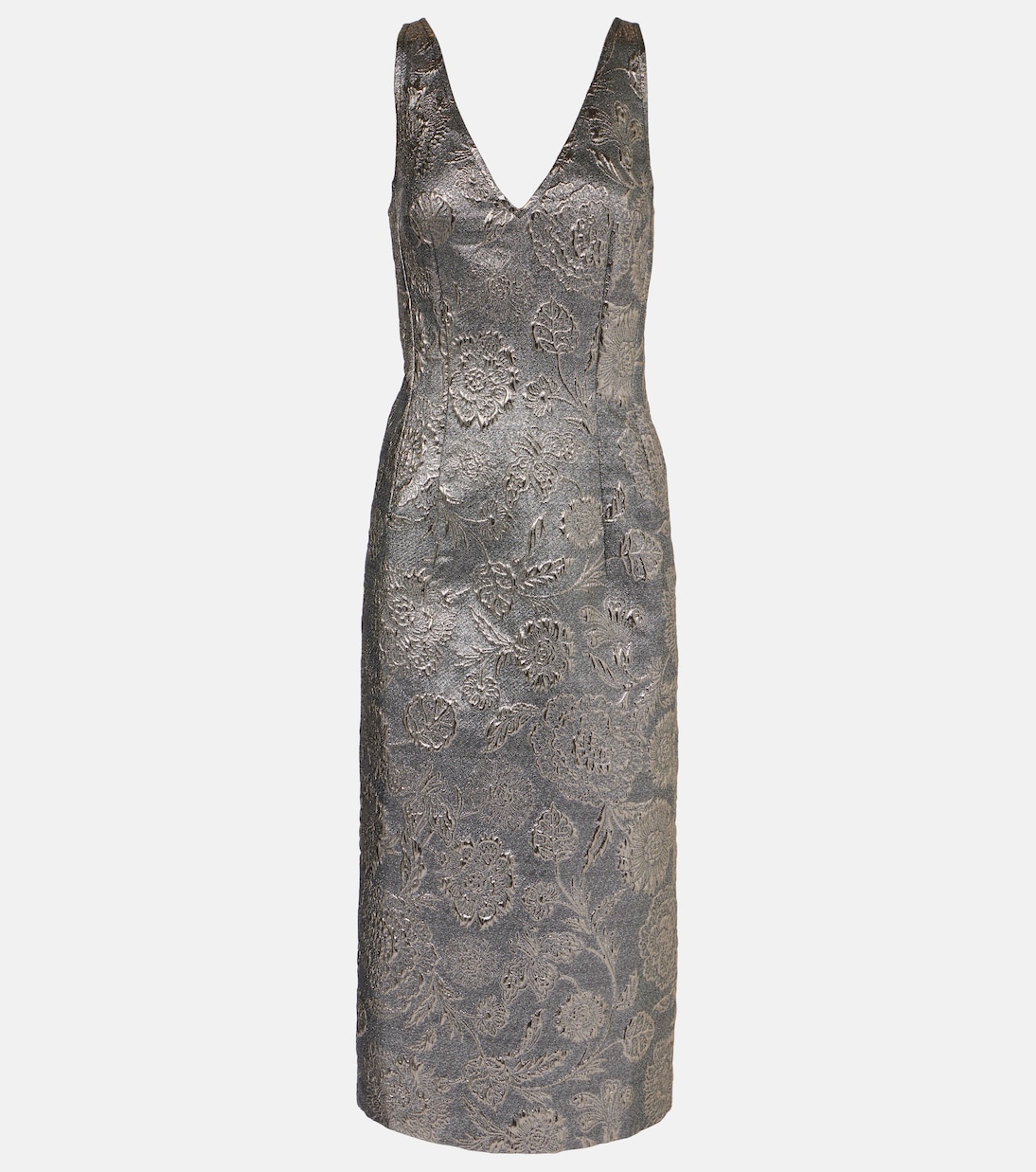 Robe de cocktail à fleurs | Toteme