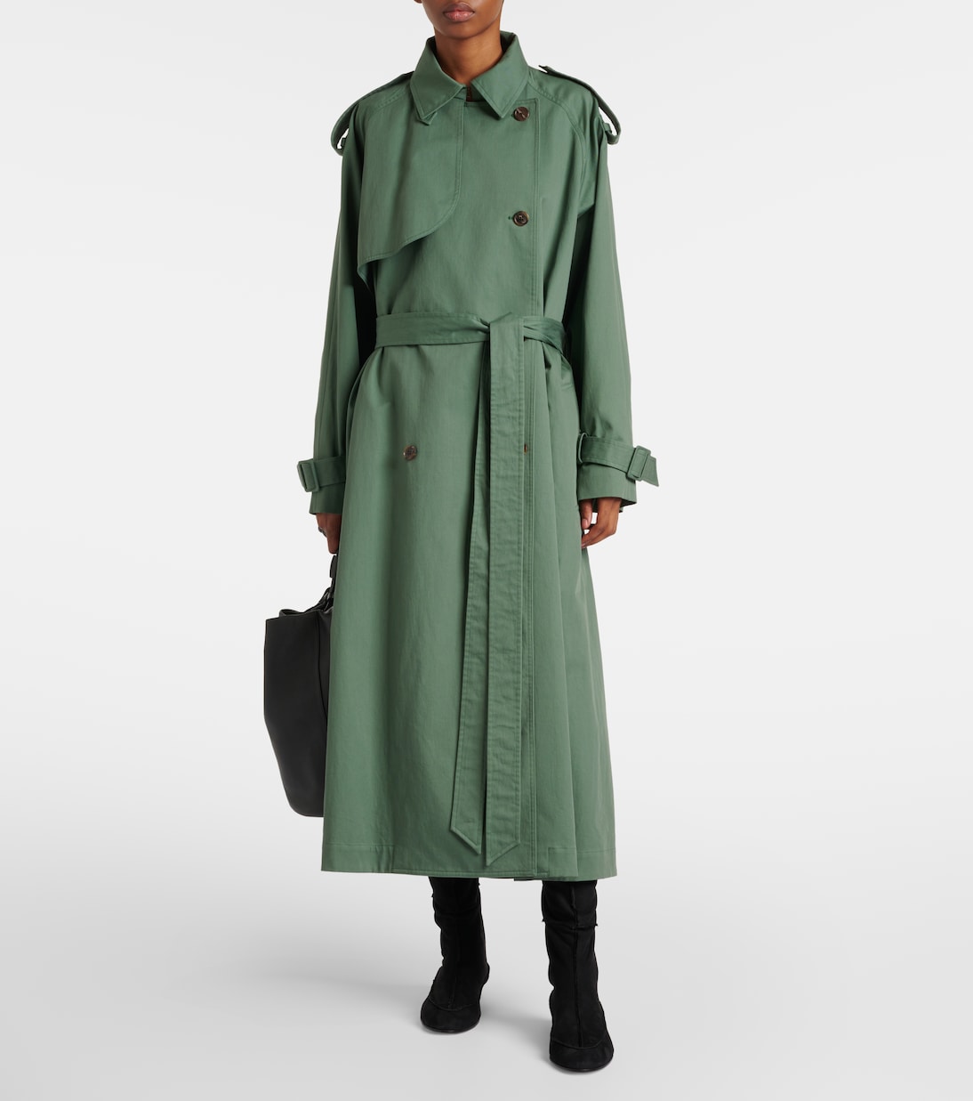 Awar Cuissarde 25 suede over-the-knee boots | The Row