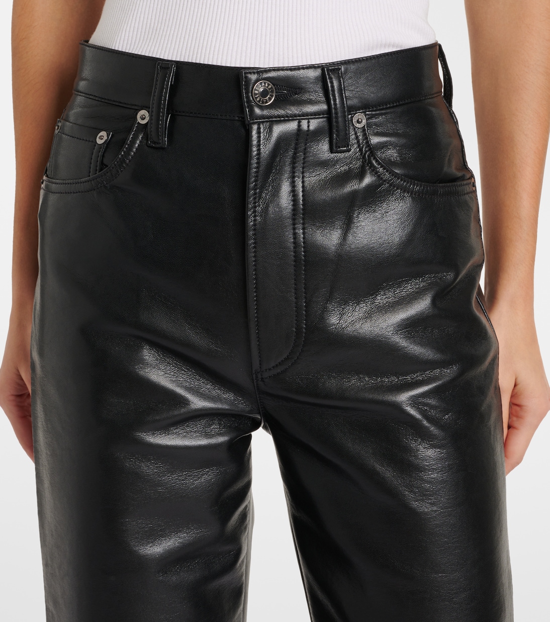 Gerade High-Rise-Hose 90’s Pinch Waist | Agolde