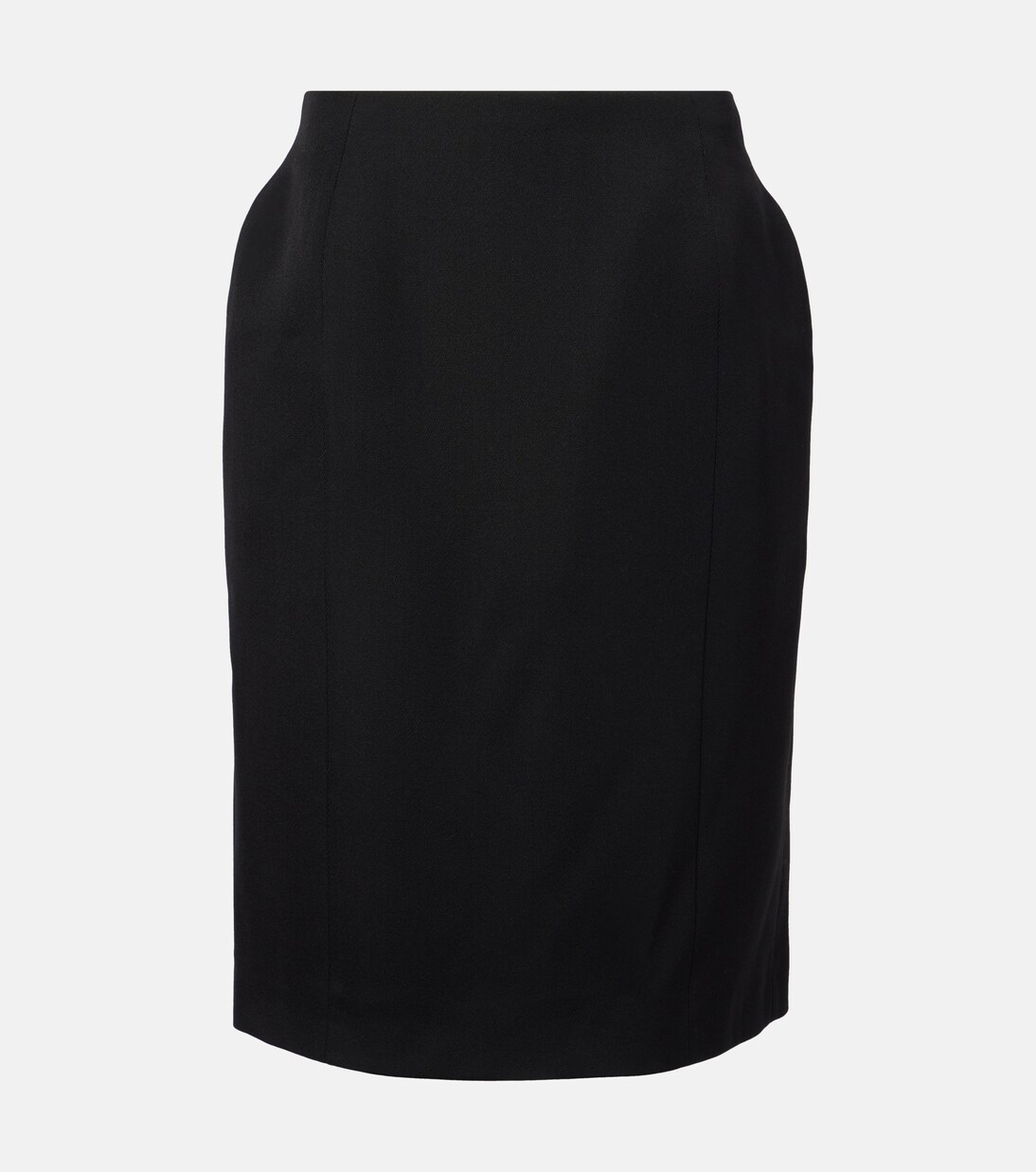 Hourglass wool midi skirt | Balenciaga