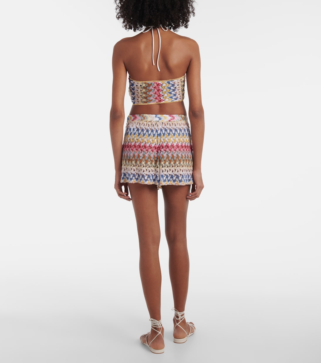 Knitted lamé shorts | Missoni