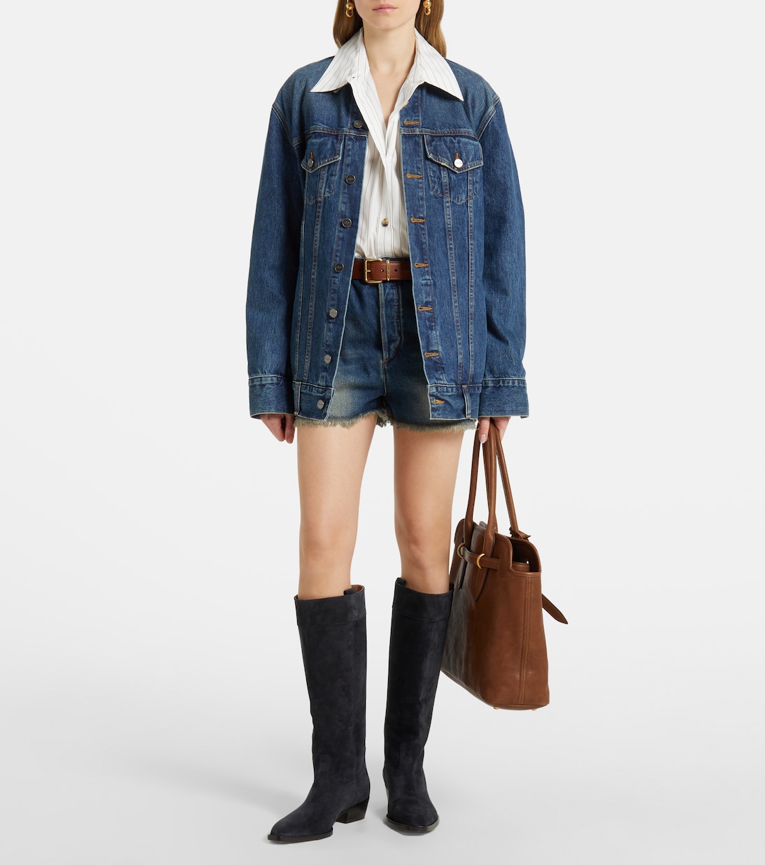 Helena 35 suede cowboy boots | Paris Texas