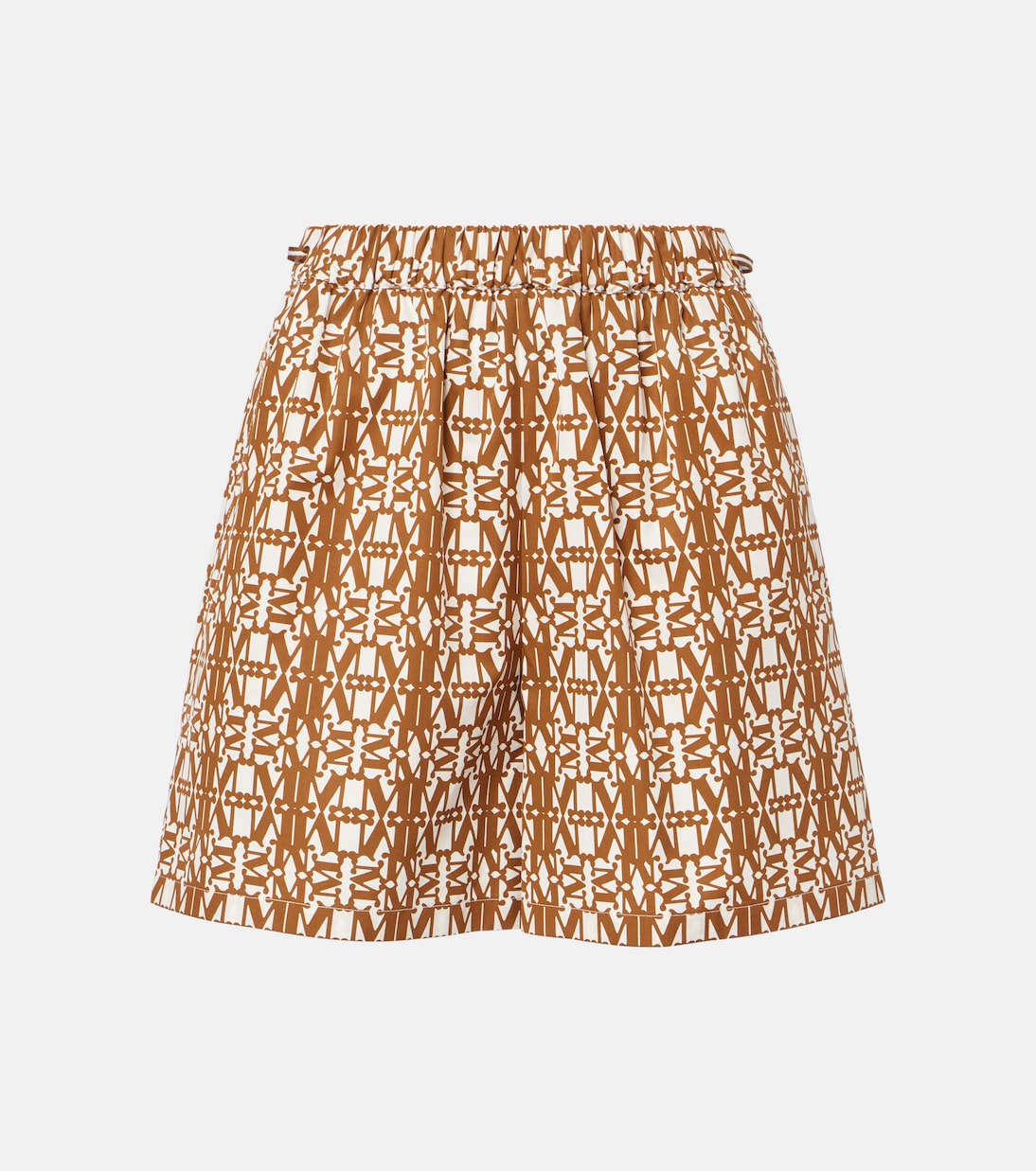High-Rise Shorts Taiga aus Baumwolle | Max Mara