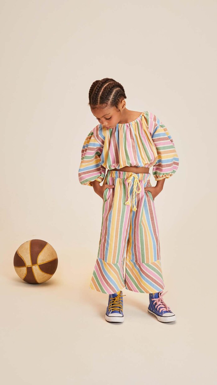 Striped cotton blouse | Fábula