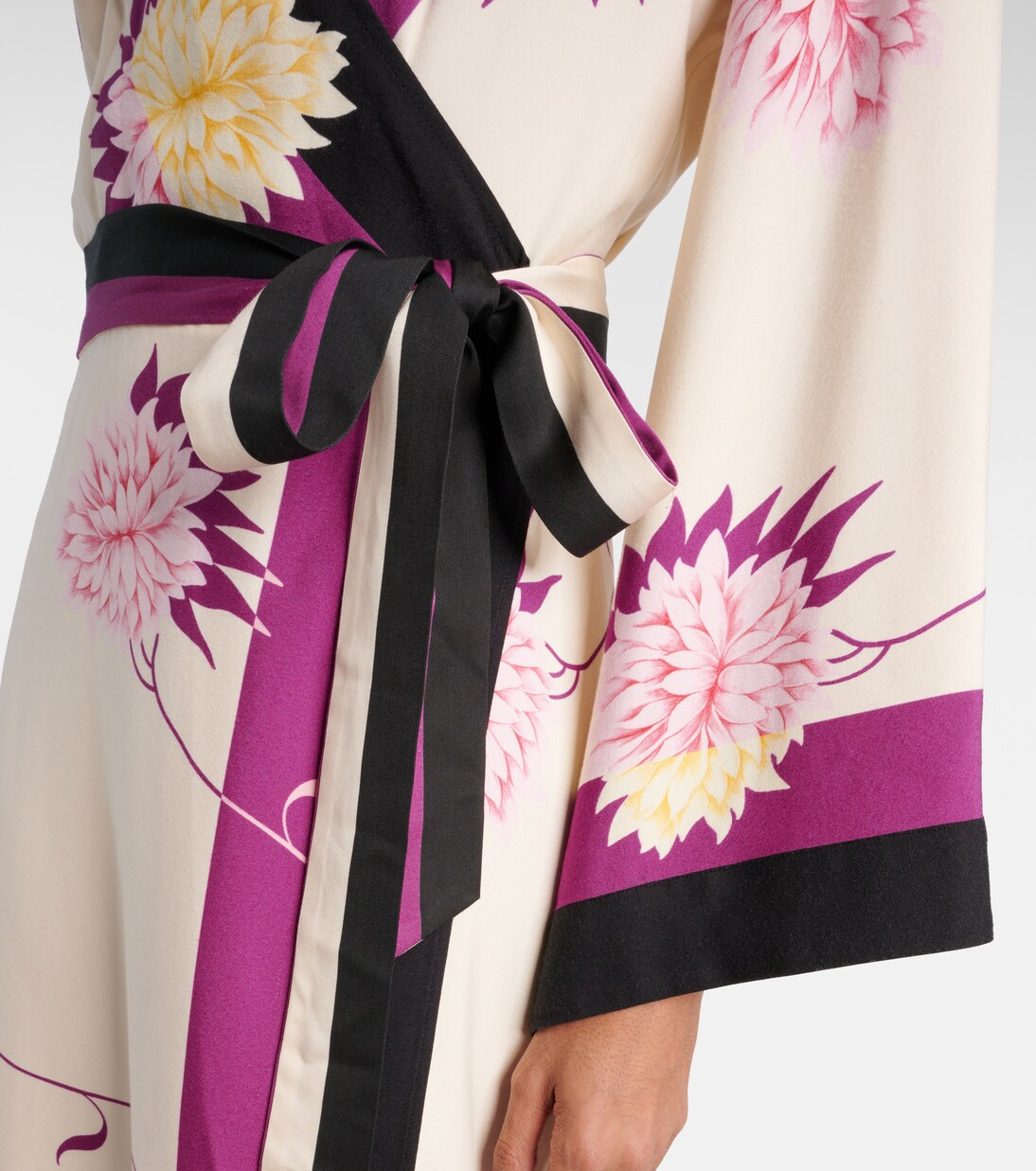 Floral wrap dress | La DoubleJ