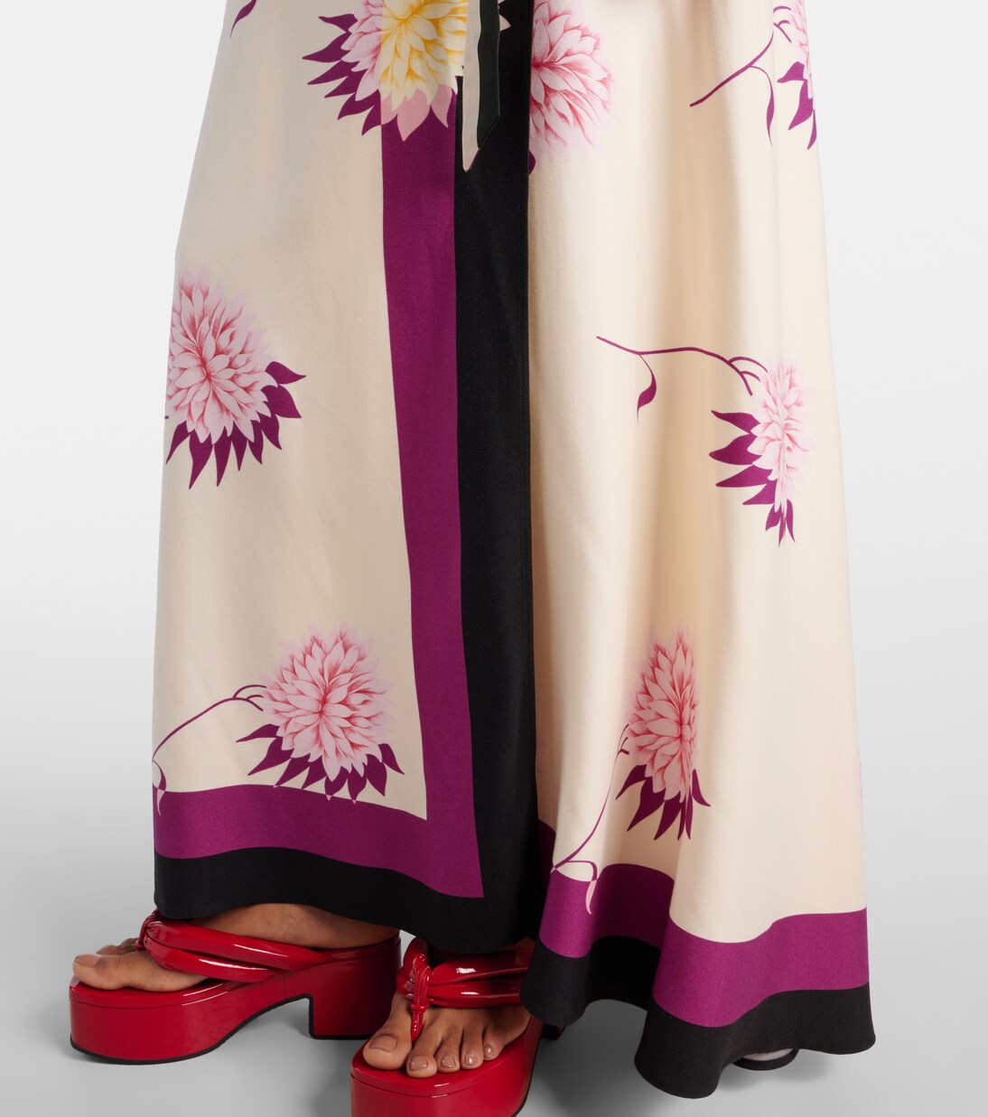 Floral wrap dress | La DoubleJ