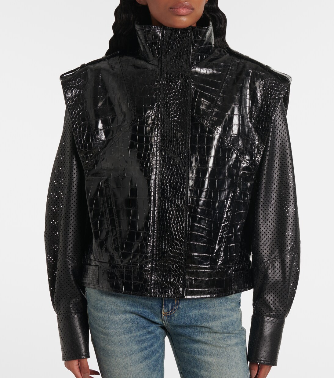 Leather jacket | Givenchy