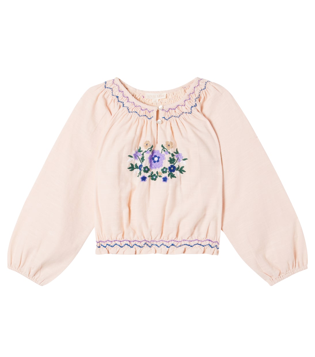 Top Marinella aus Baumwolle und Leinen | Louise Misha