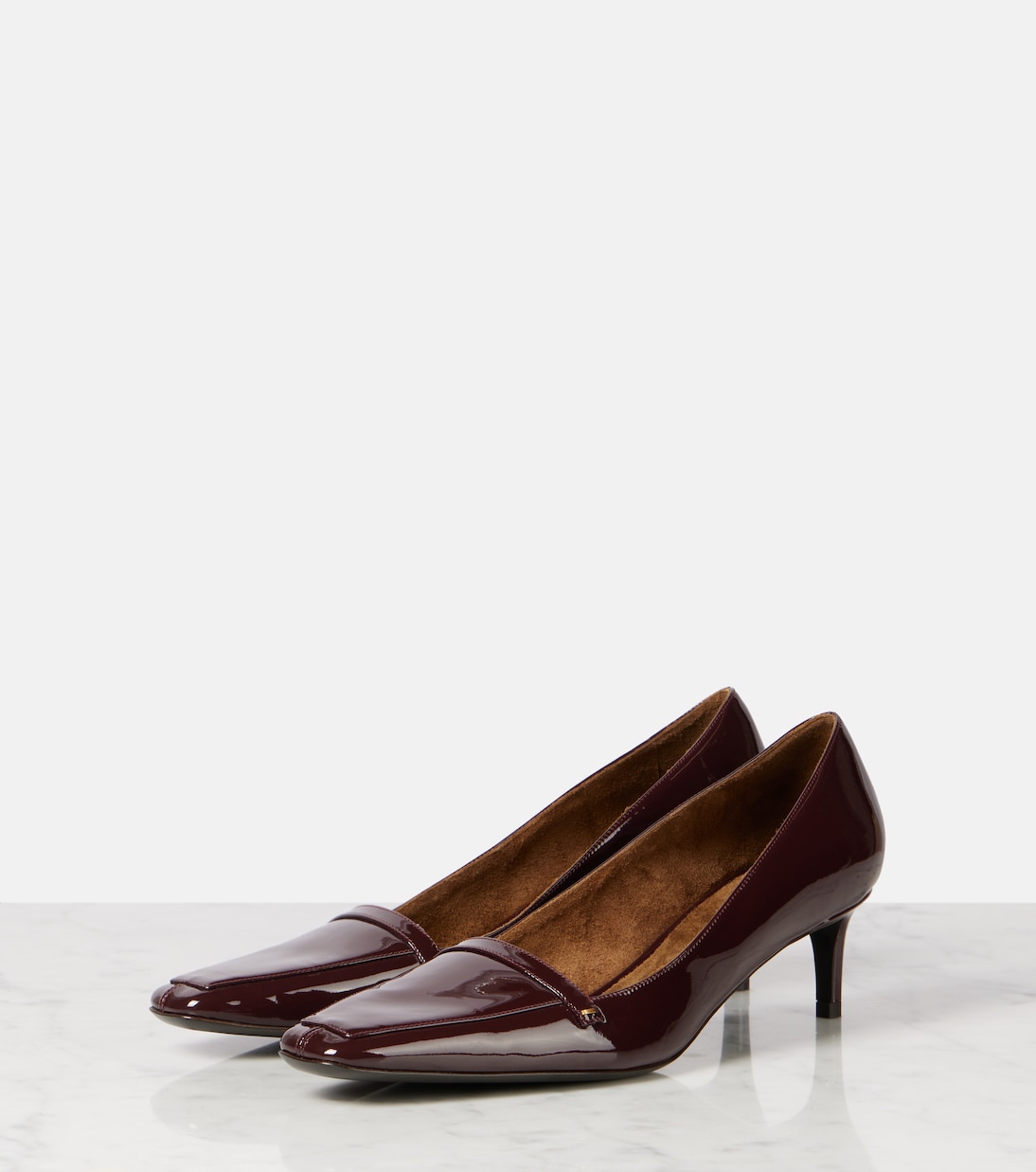 Celia 50 patent leather pumps | Khaite