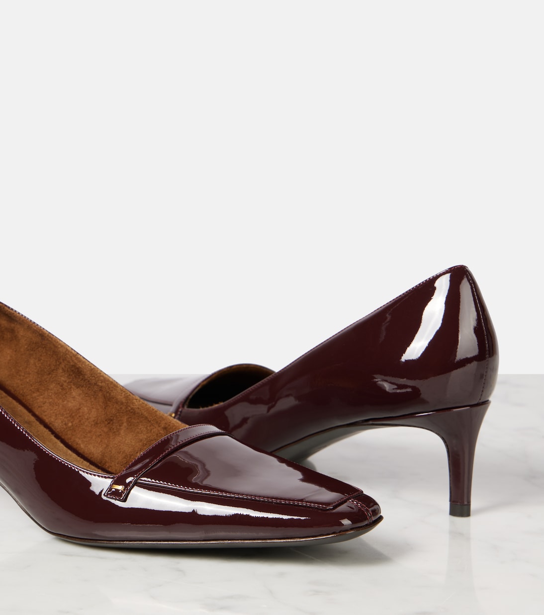 Celia 50 patent leather pumps | Khaite
