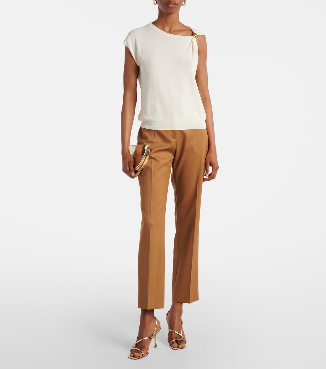 Top asimétrico de jersey | Altuzarra