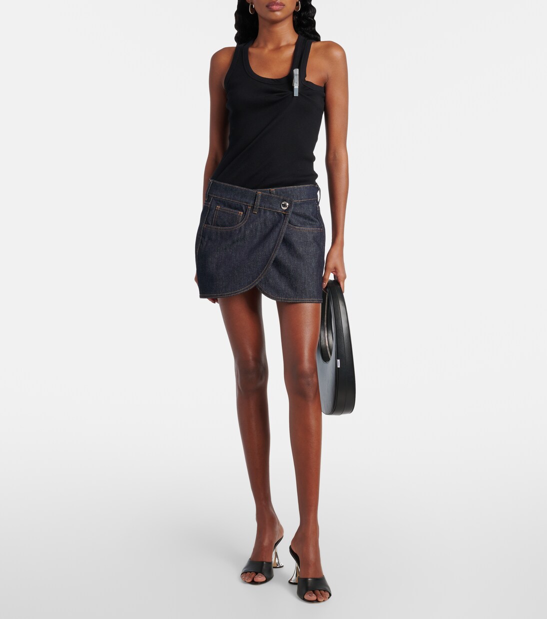 Top Washing Clip aus Baumwoll-Jersey | Coperni