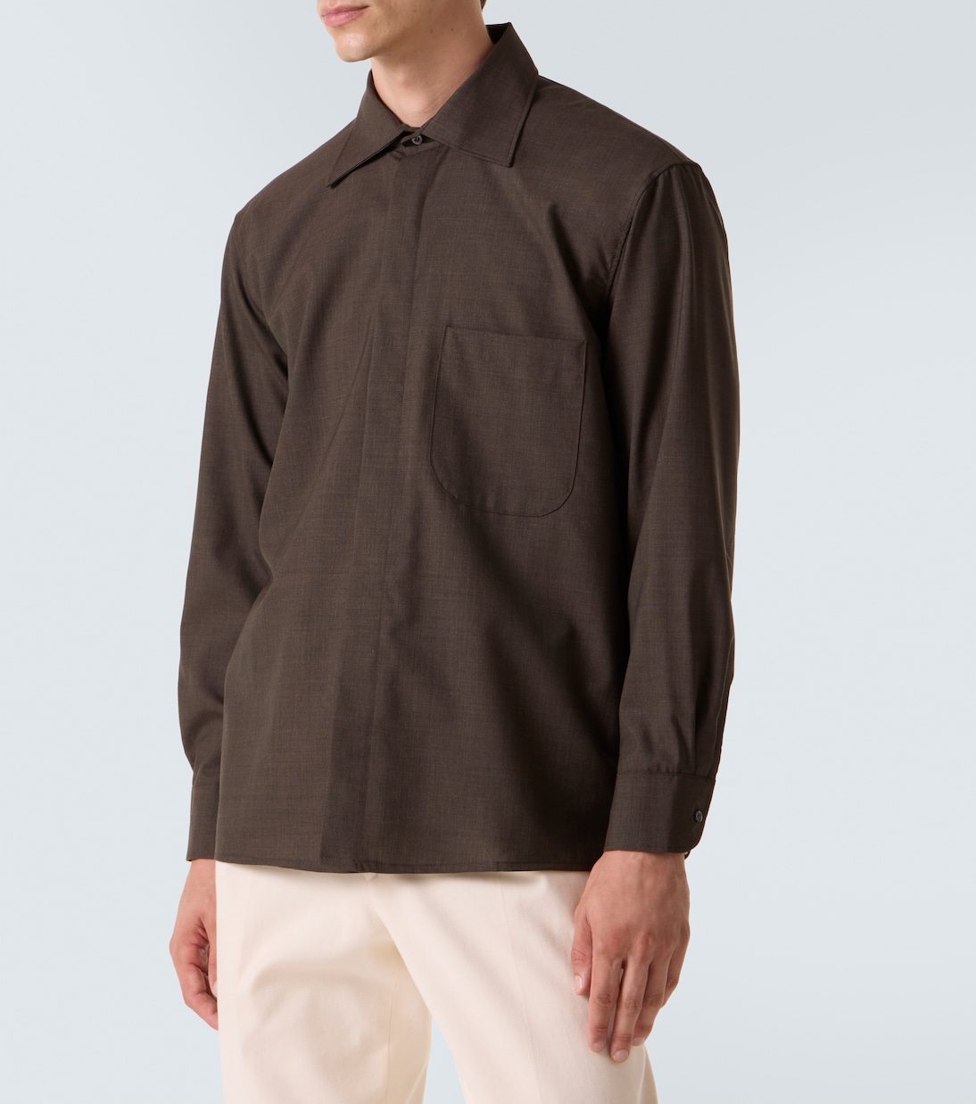 Hemd aus Wolle | Saman Amel