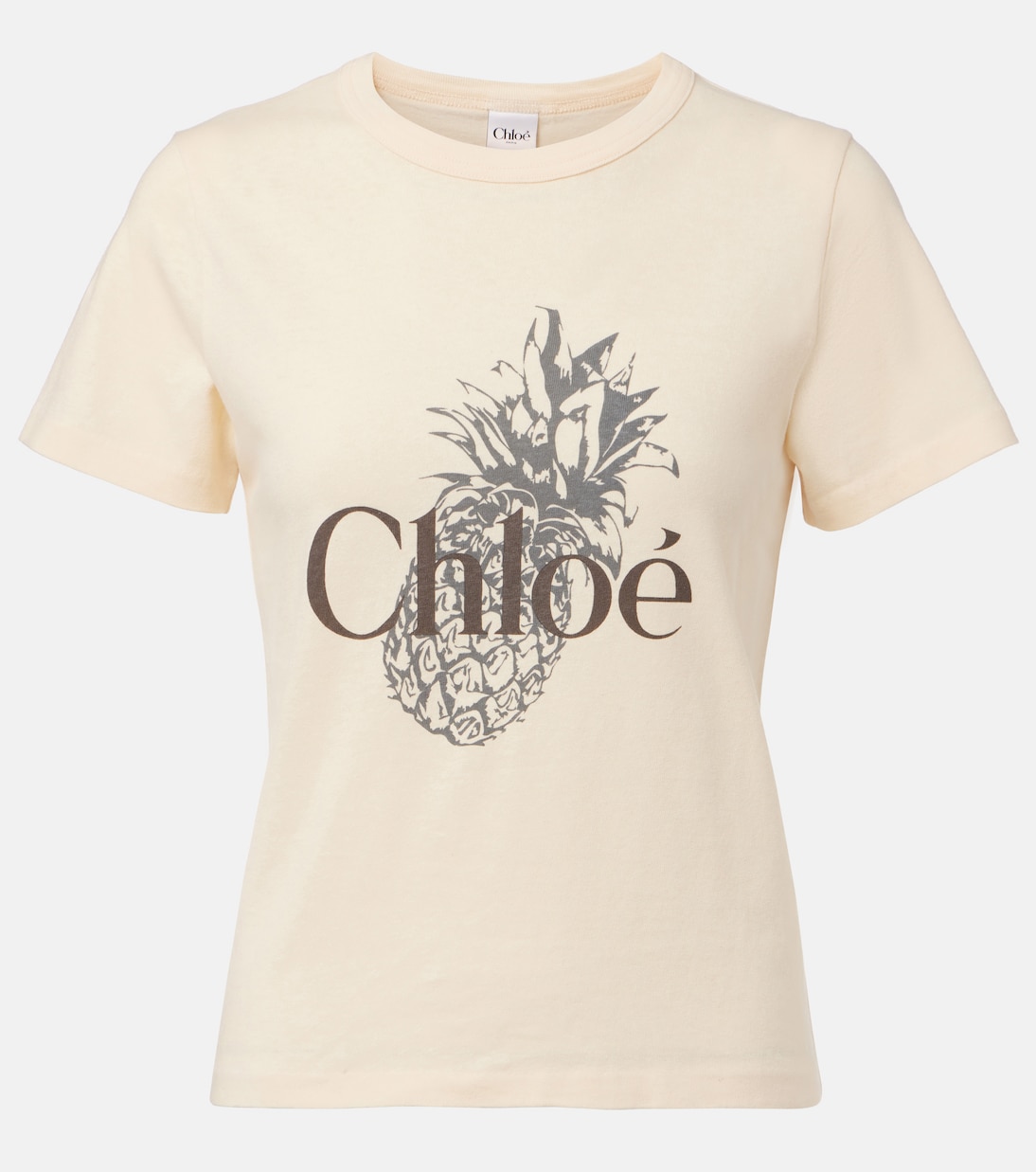 Logo cotton jersey T-shirt | Chloé