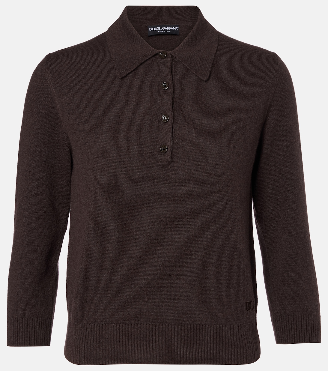 Polopullover aus Kaschmir | Dolce&Gabbana