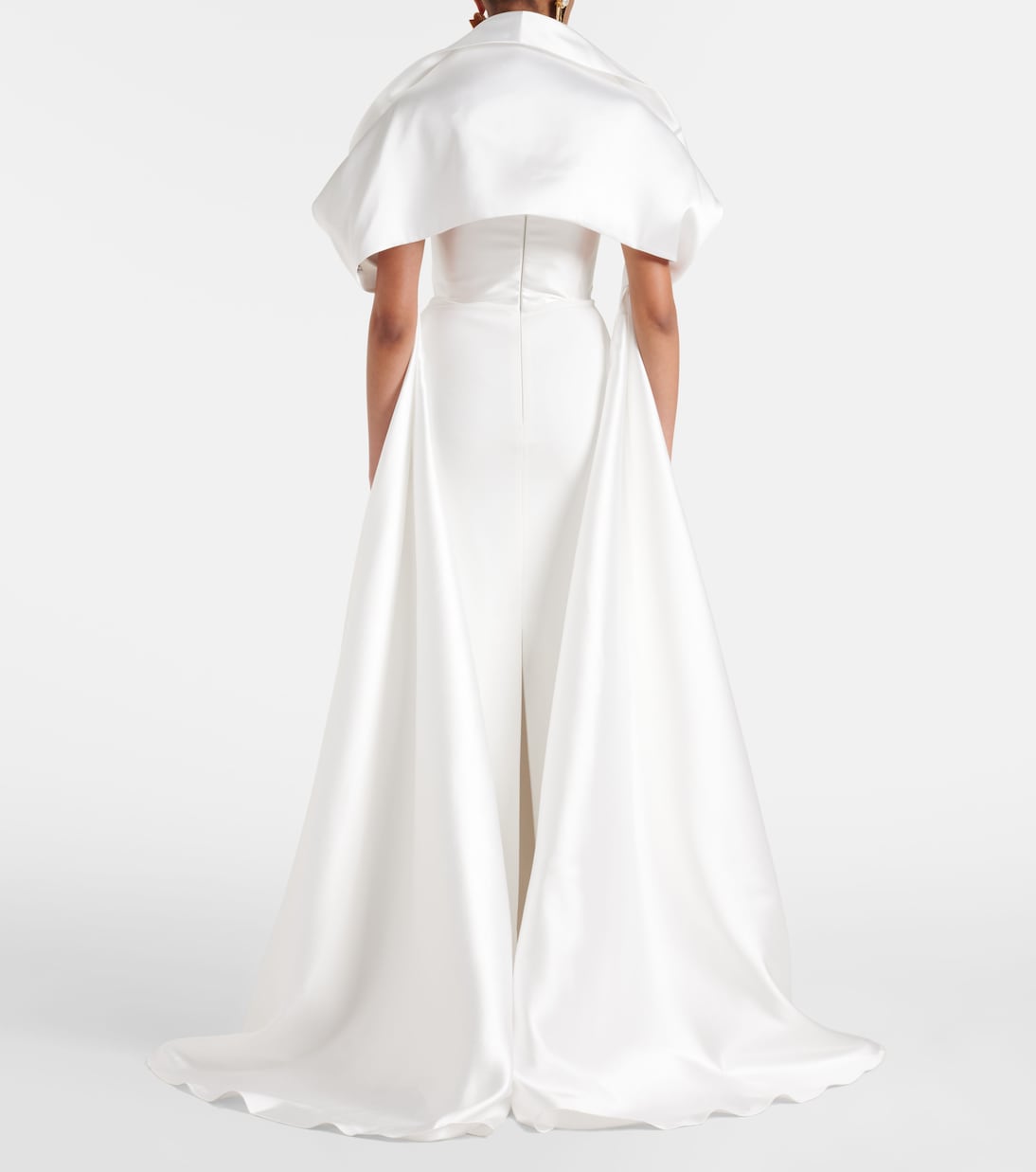 Bustier-Robe Vera aus Satin | Solace London