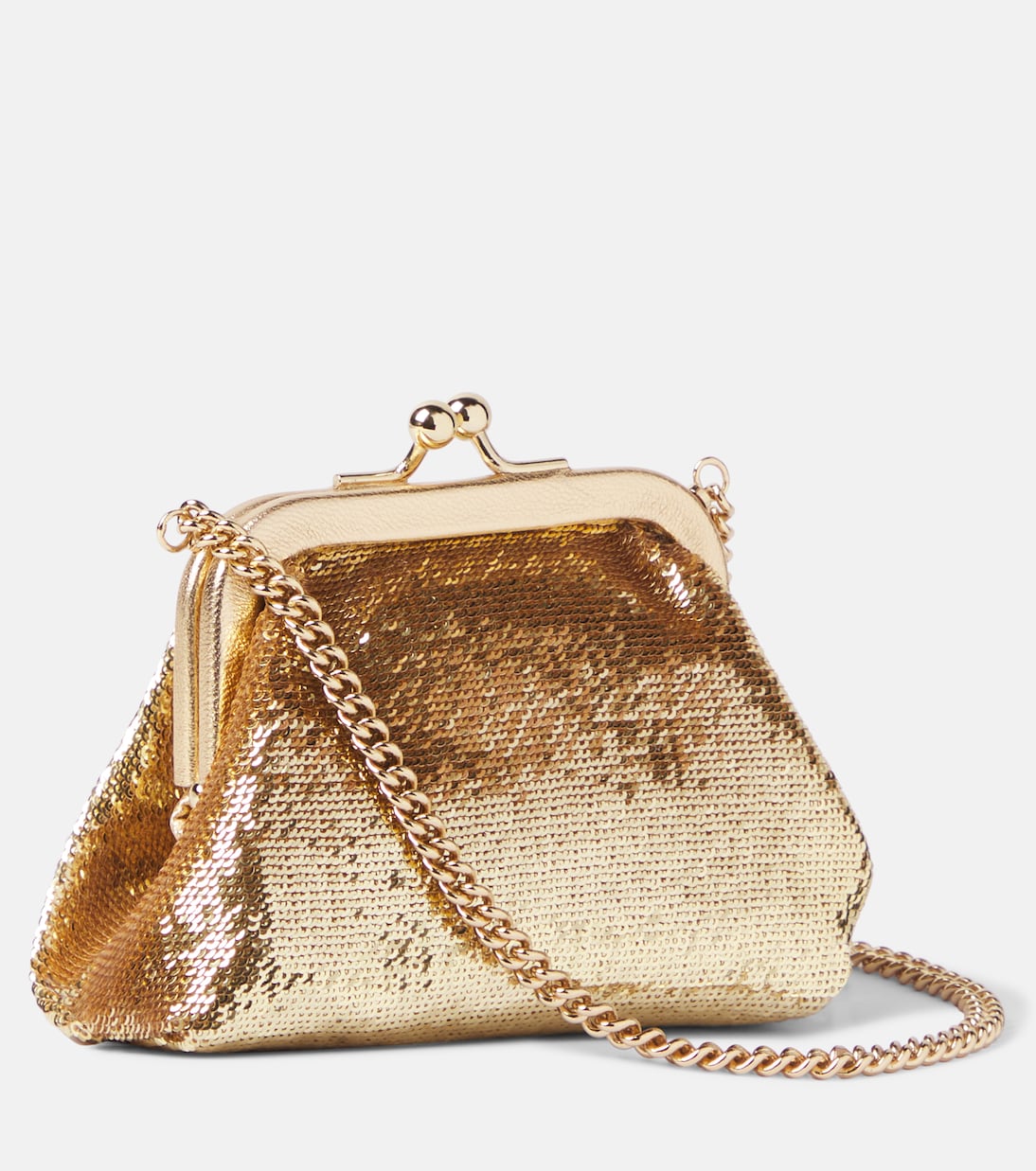 Borsa DG in raso con paillettes | Dolce&Gabbana Kids