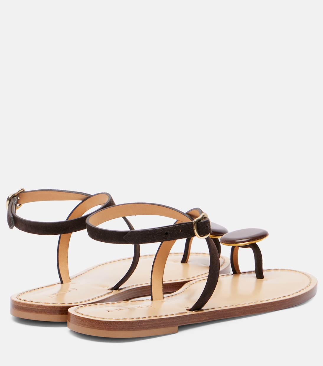 Sandalen Kigali aus Veloursleder | Amanu