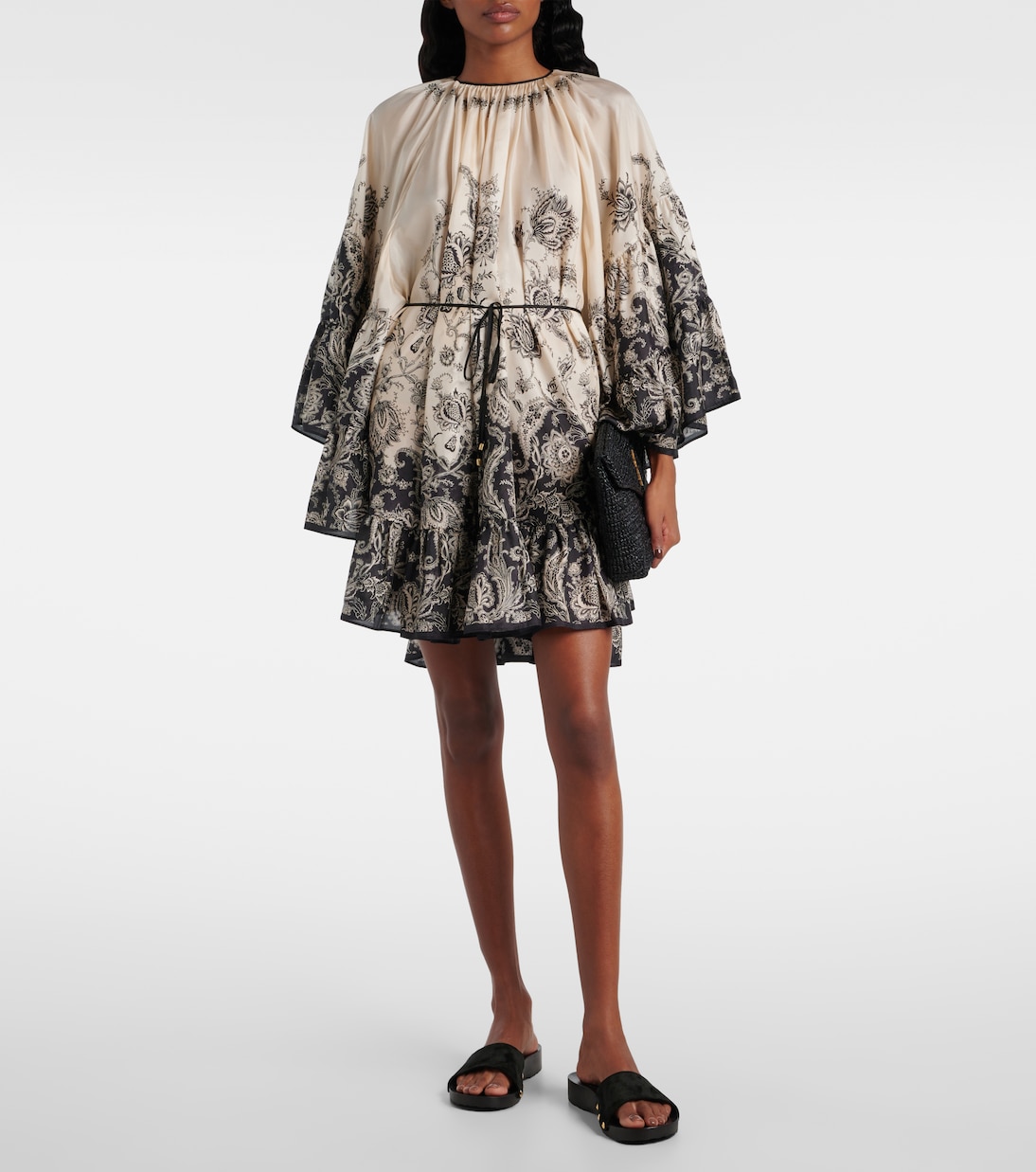 Pantoletten Riviera aus Veloursleder | Gianvito Rossi