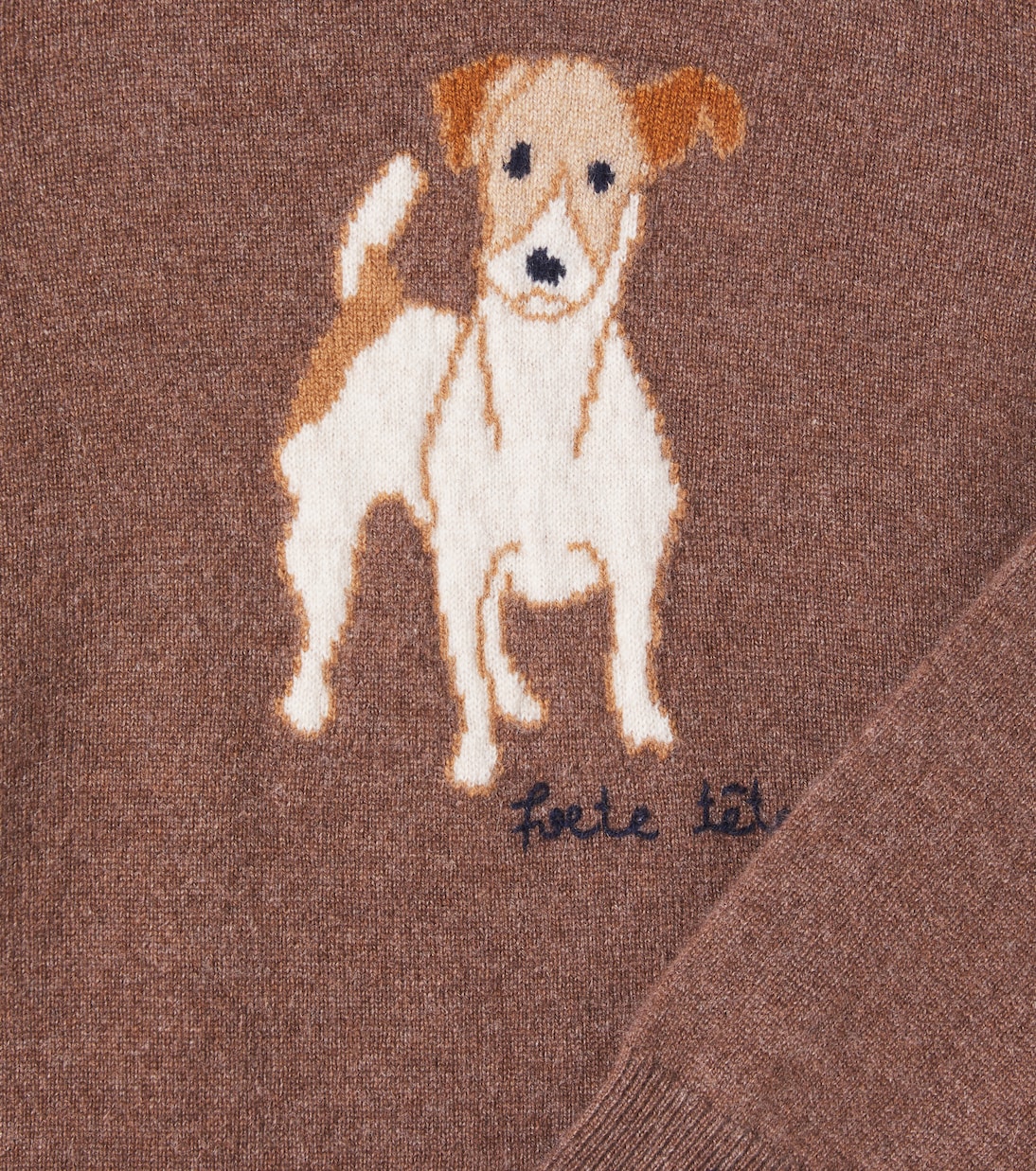 Berlioz intarsia cashmere sweater | Bonpoint