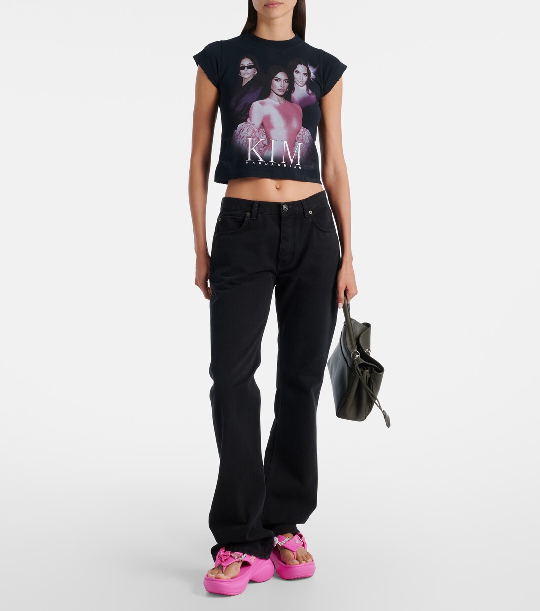 x Crocs – Tongs à plateforme Jibbitz | Balenciaga