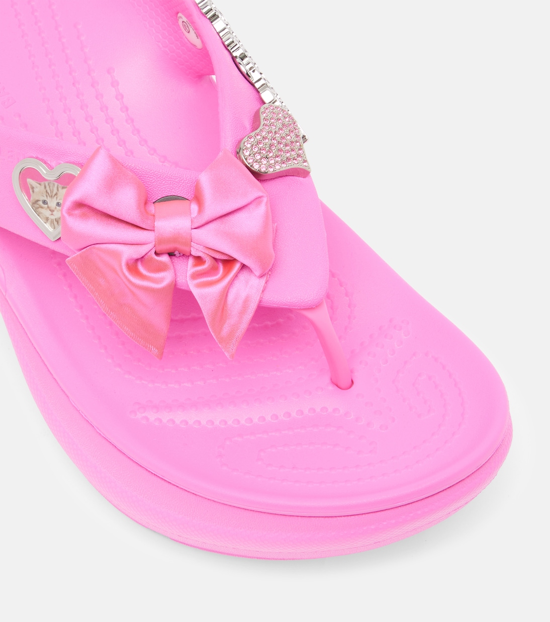 x Crocs – Tongs à plateforme Jibbitz | Balenciaga