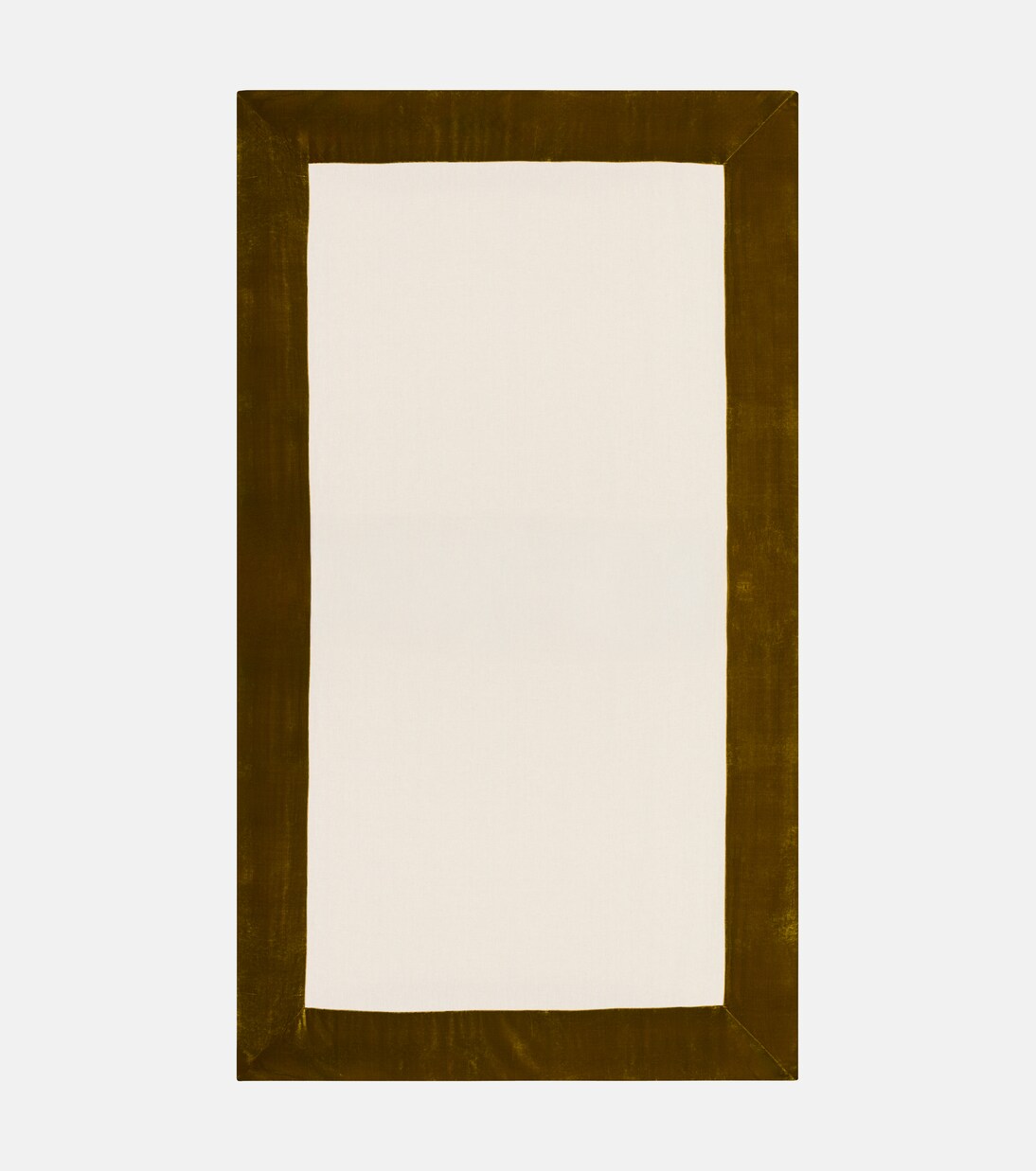 L号天鹅绒边饰亚麻桌布 | Once Milano