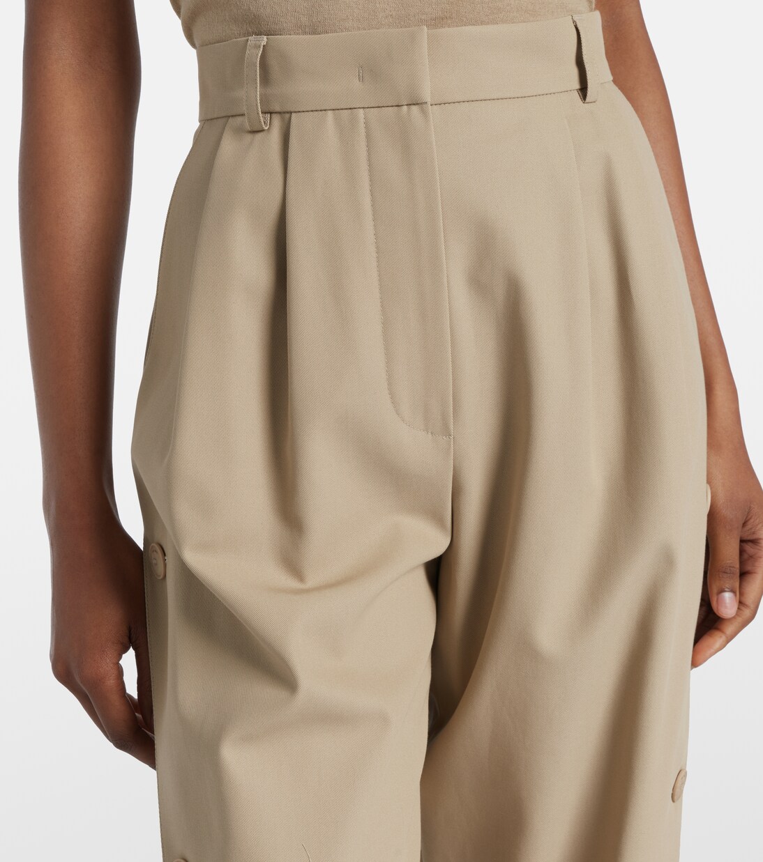 Gerade Hose Duomo aus Baumwolle | Max Mara