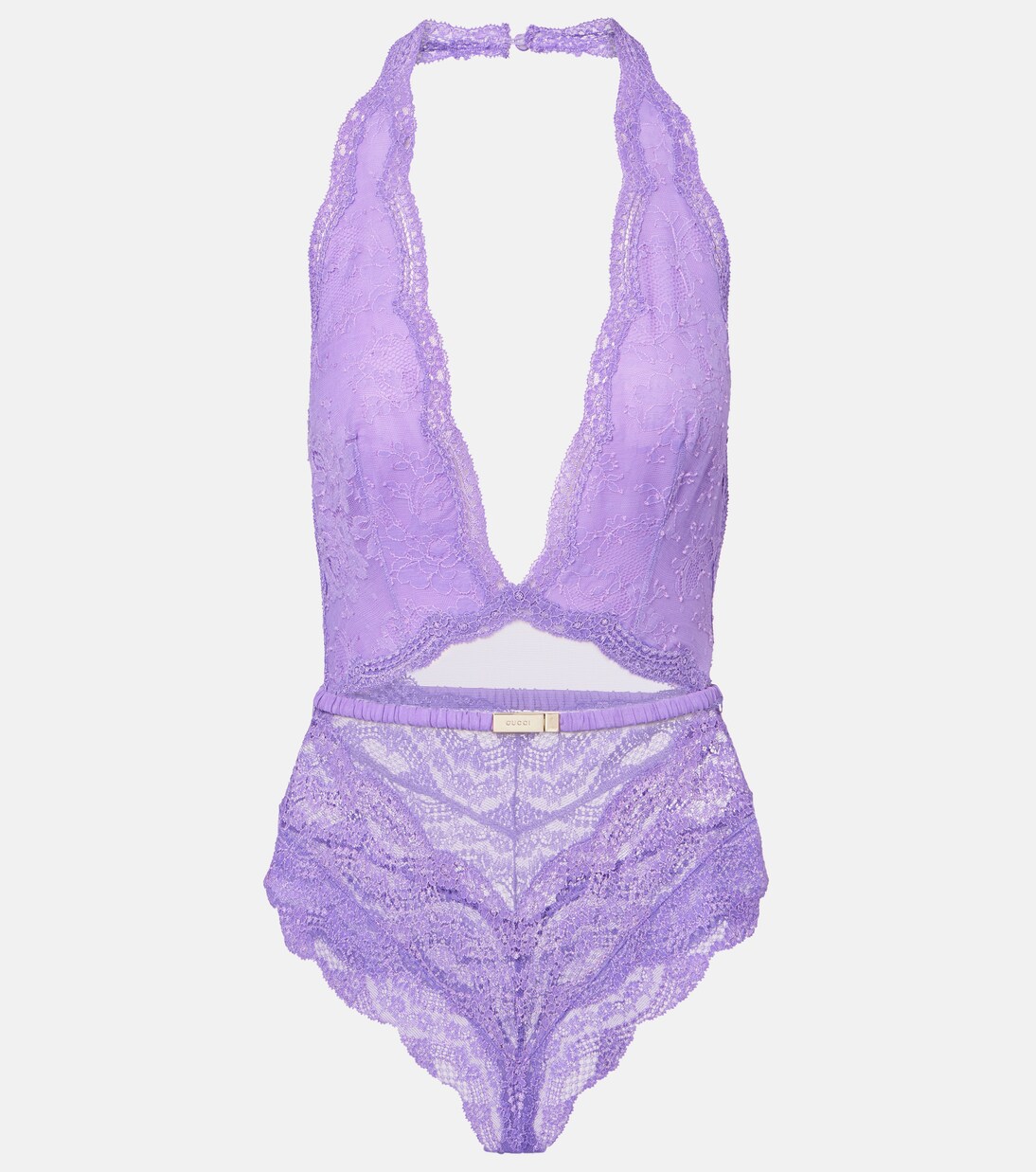 Body in pizzo e tulle | Gucci