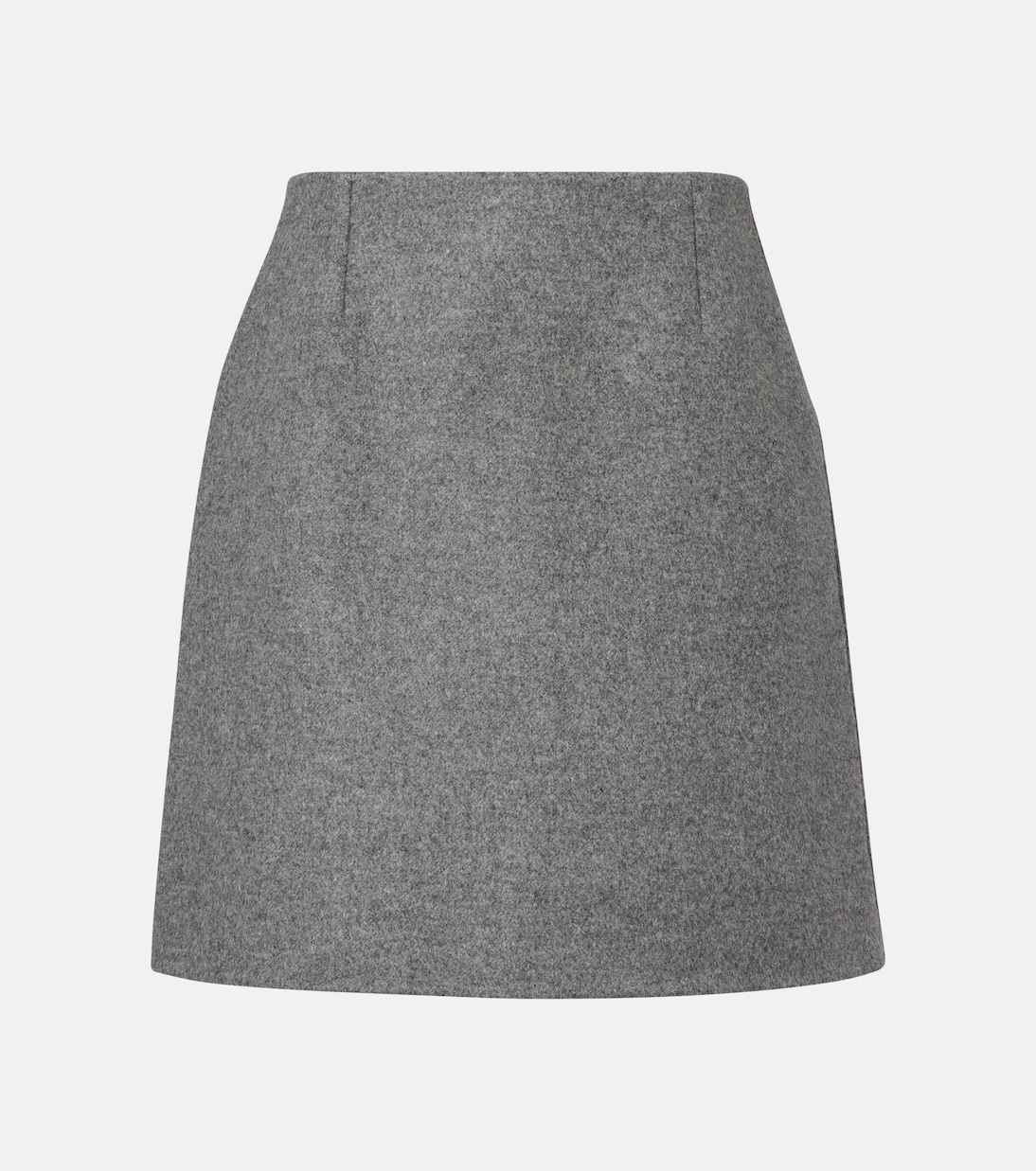 Mélange virgin wool miniskirt | Carolina Herrera