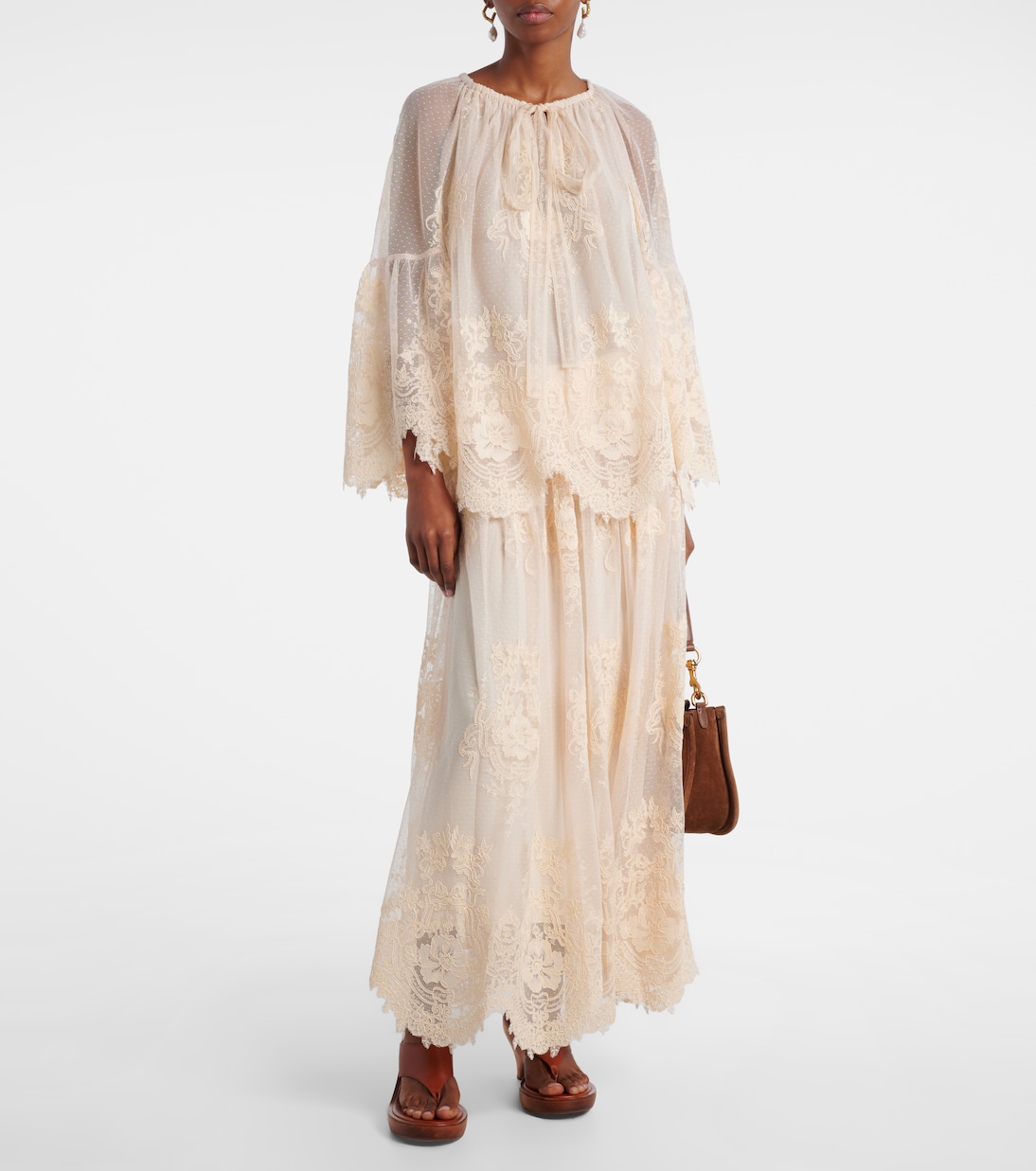 Maxirock Hypnotic aus Spitze | Zimmermann