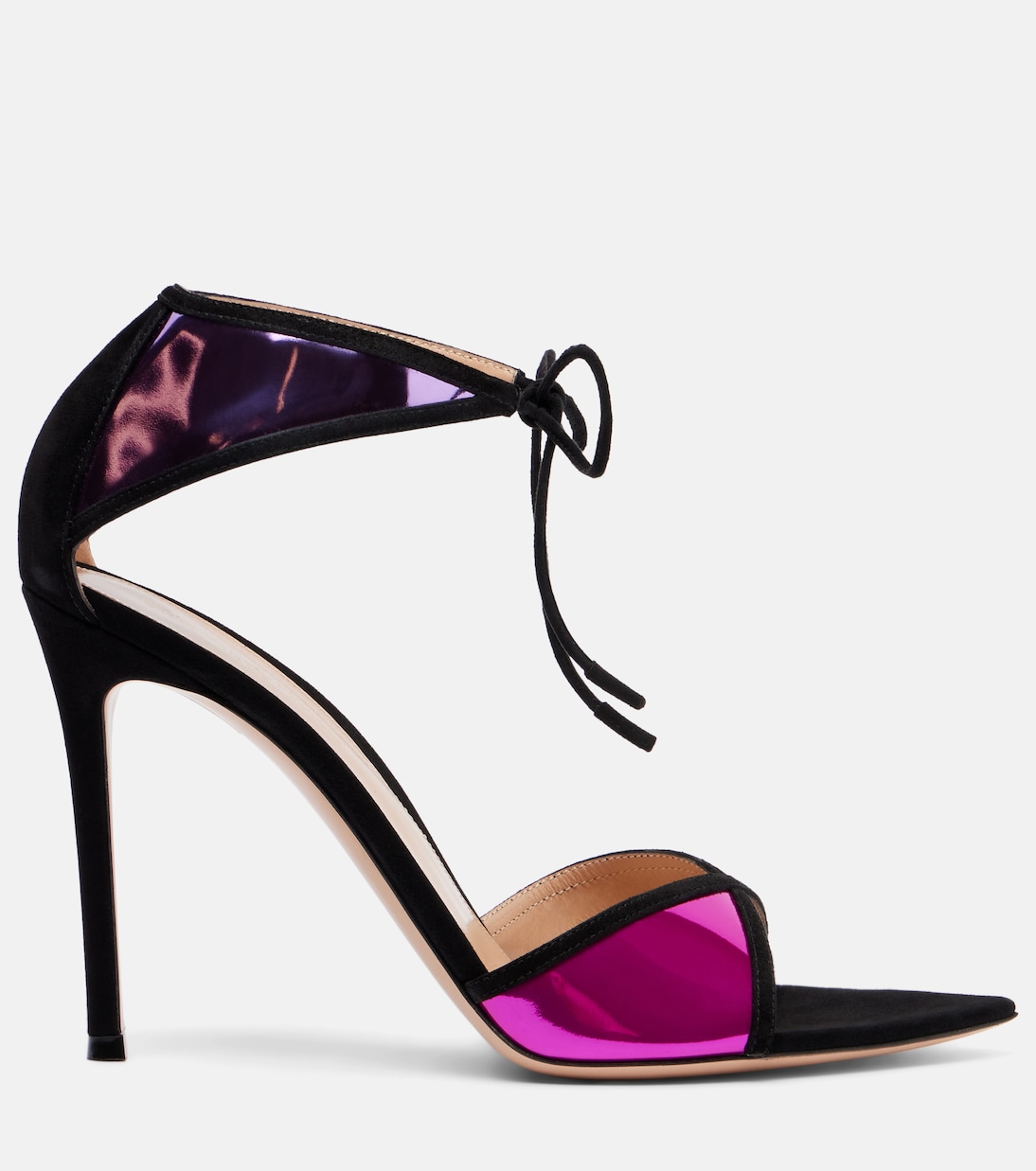 Pumps 105 aus Metallic-Leder | Gianvito Rossi