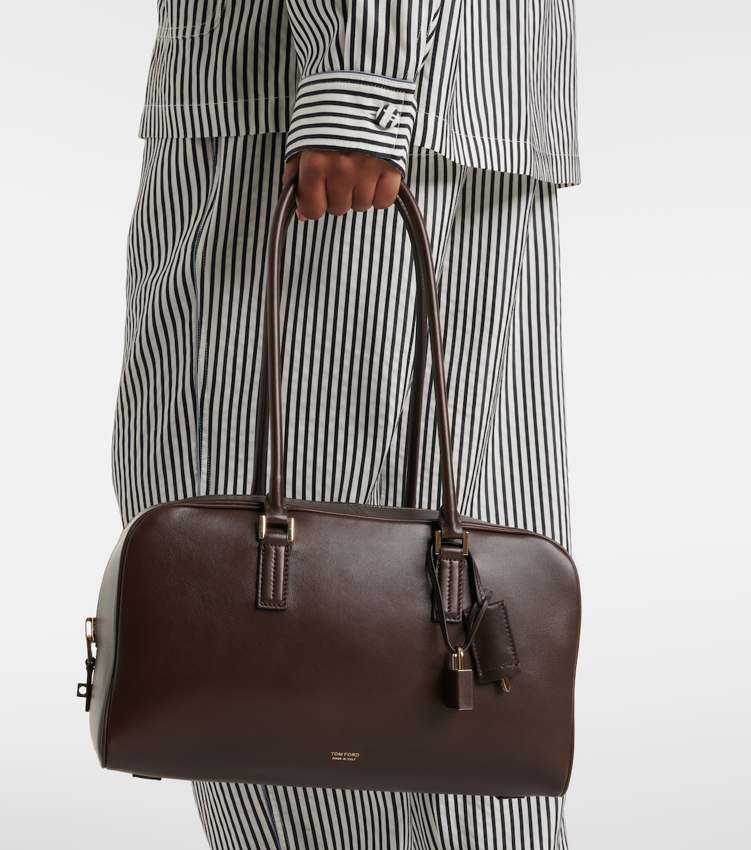 Leather shoulder bag | Tom Ford